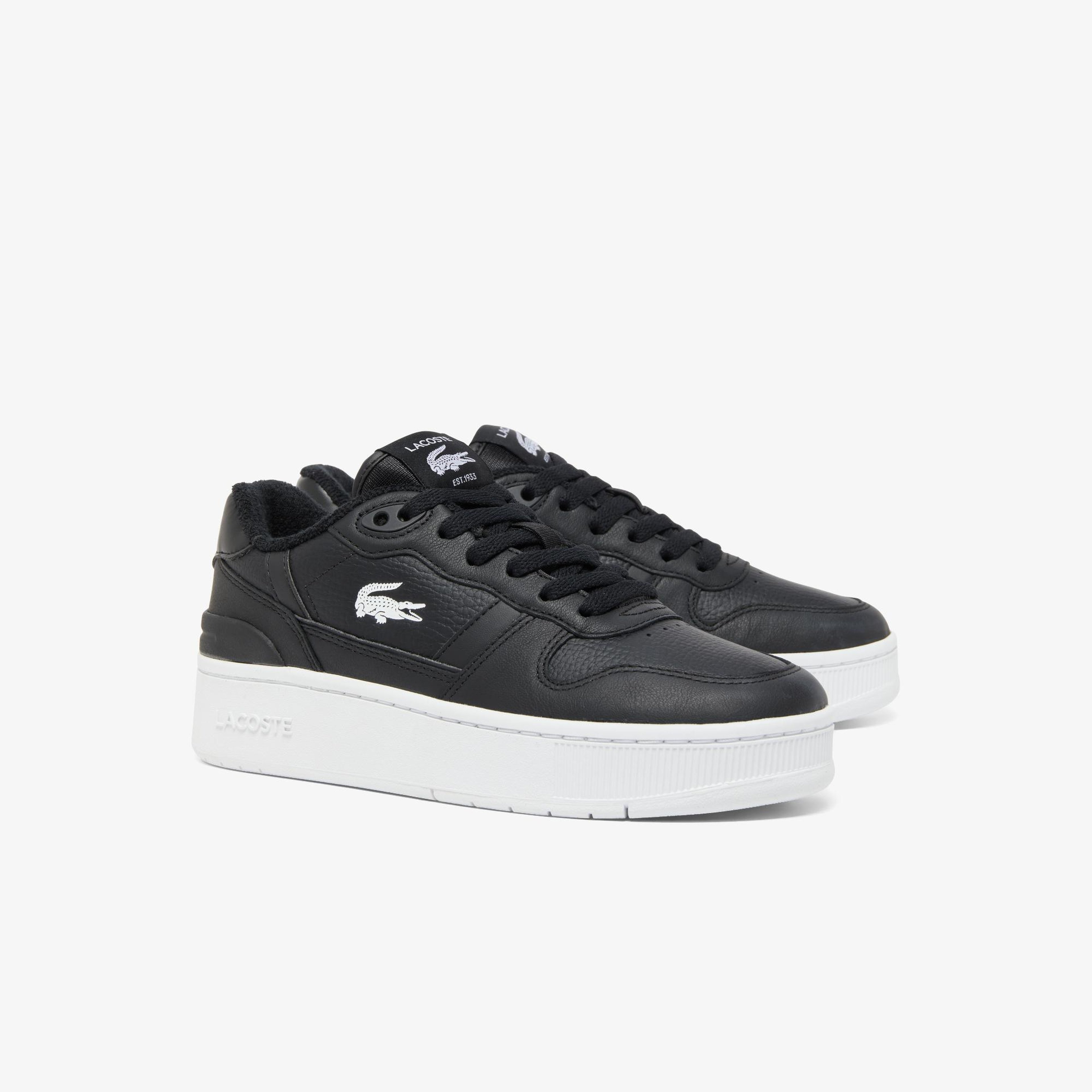 T-Clip Platform Kadın Siyah Sneaker