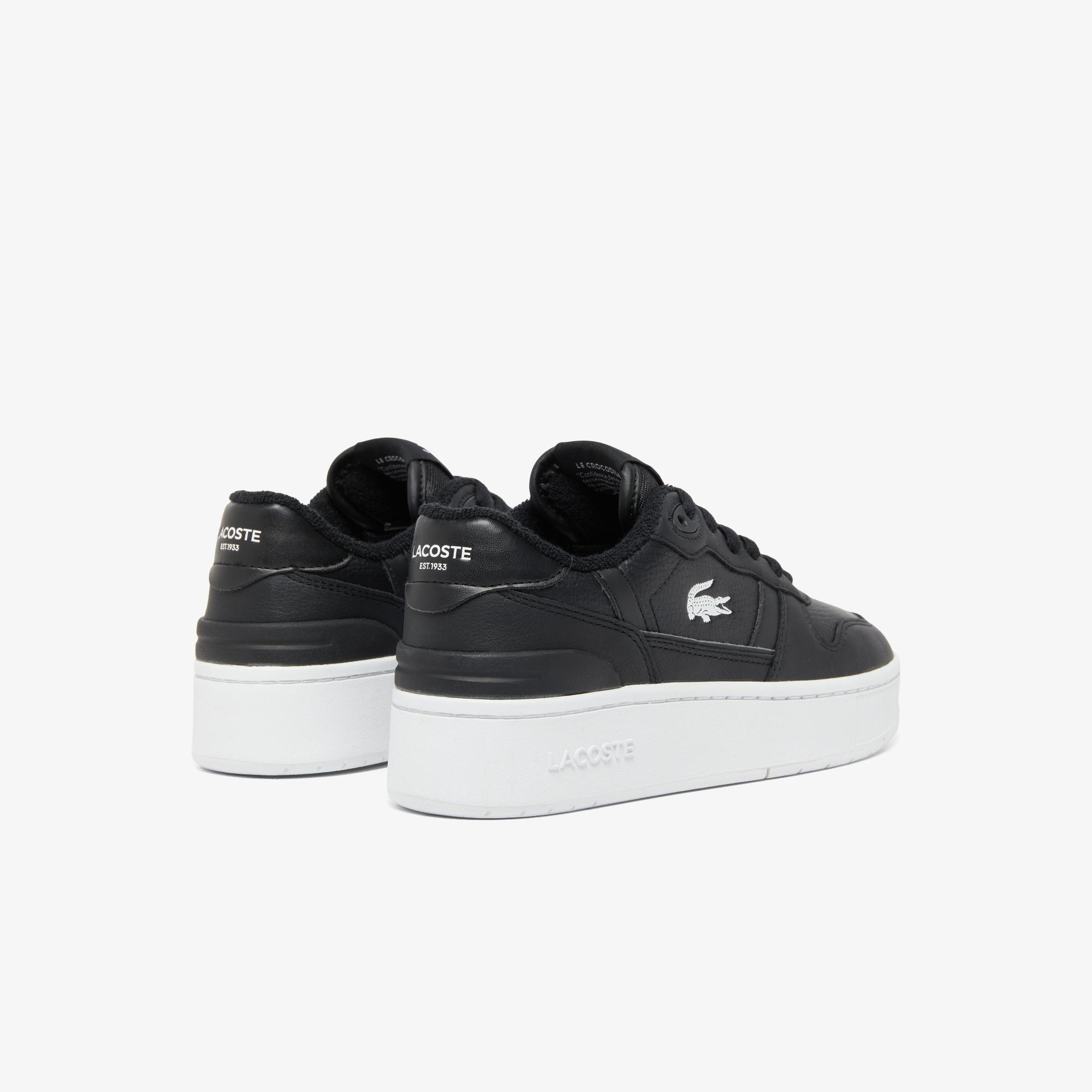 T-Clip Platform Kadın Siyah Sneaker