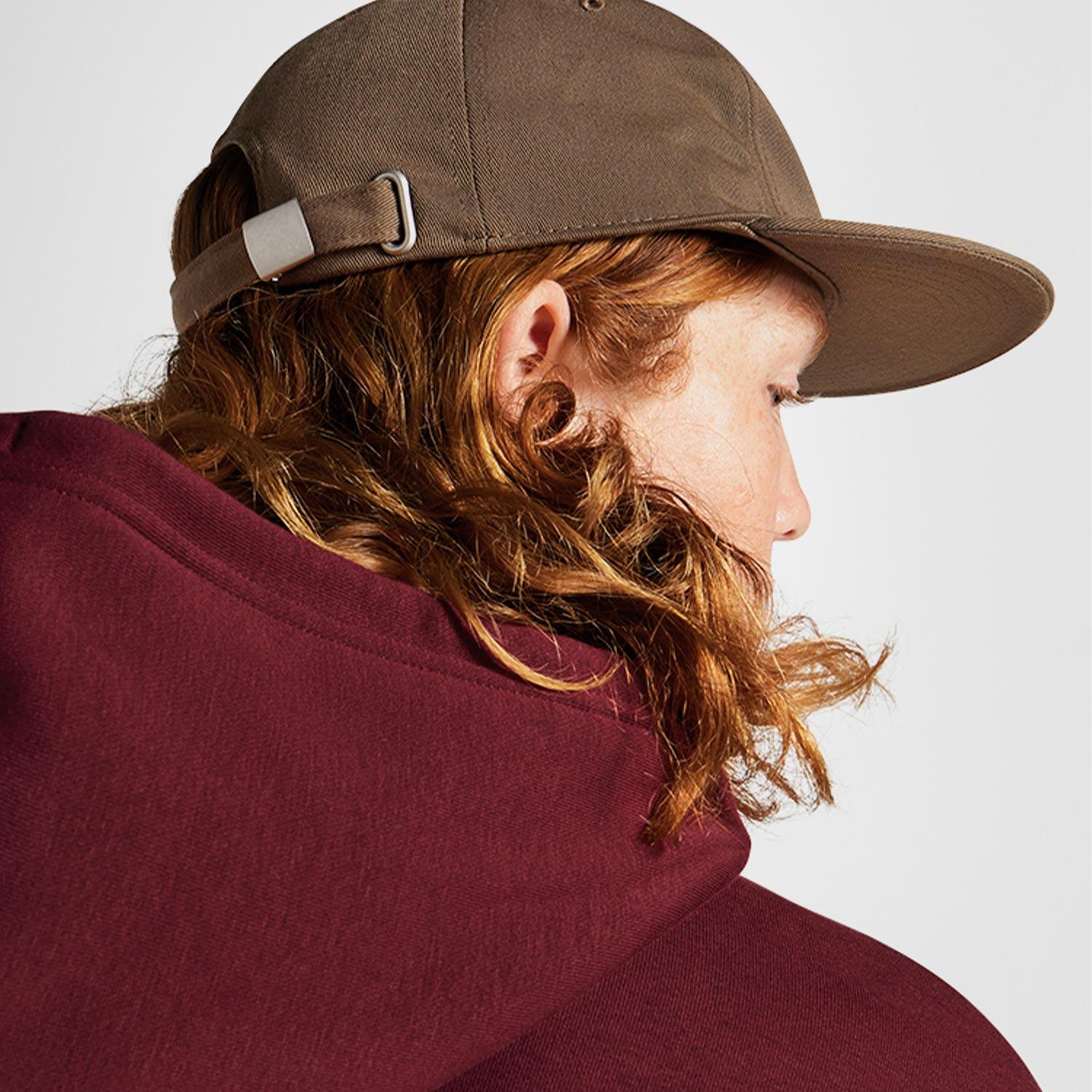 Converse Cons Six Panel Baseball Unisex Haki Şapka