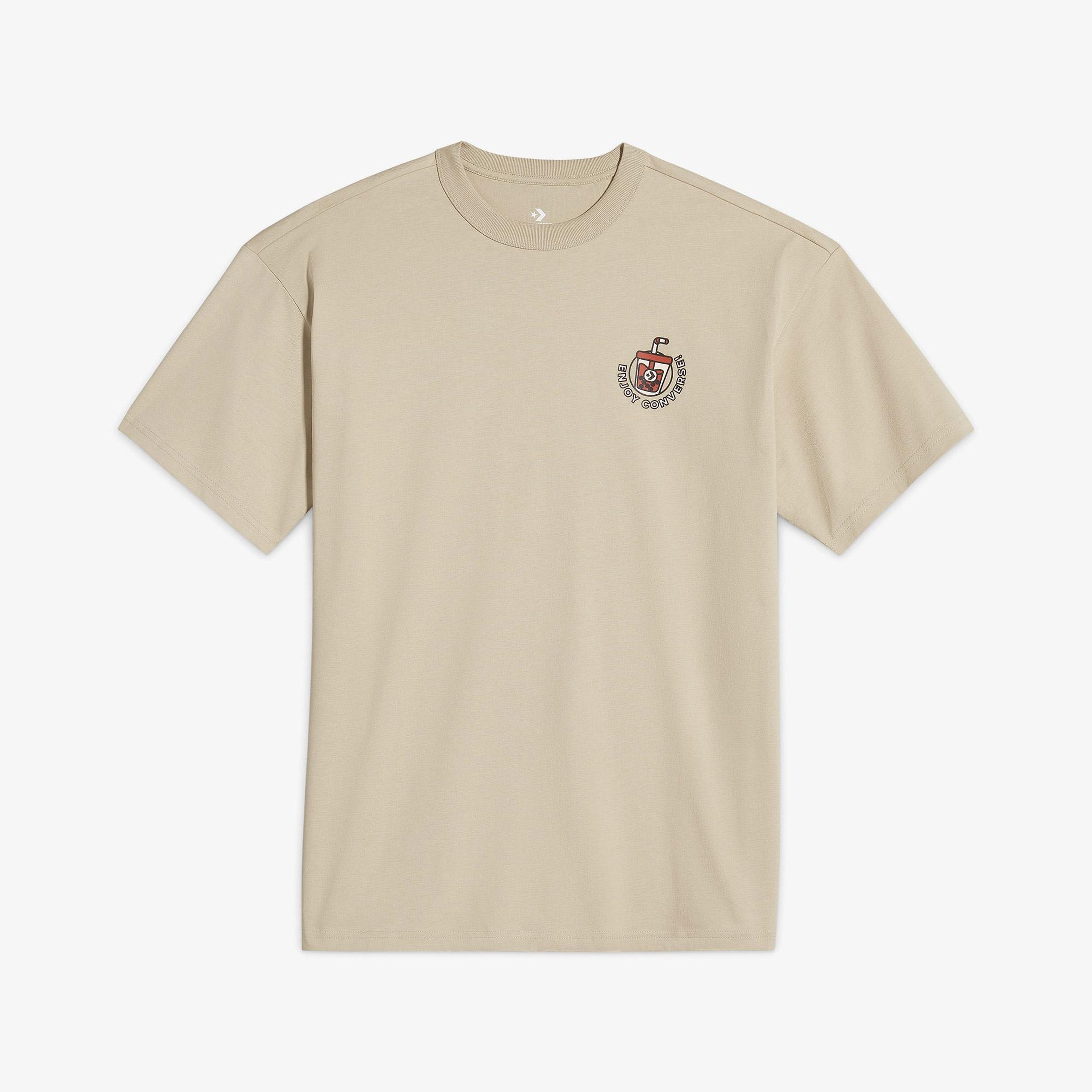 Converse Erkek Haki T-Shirt