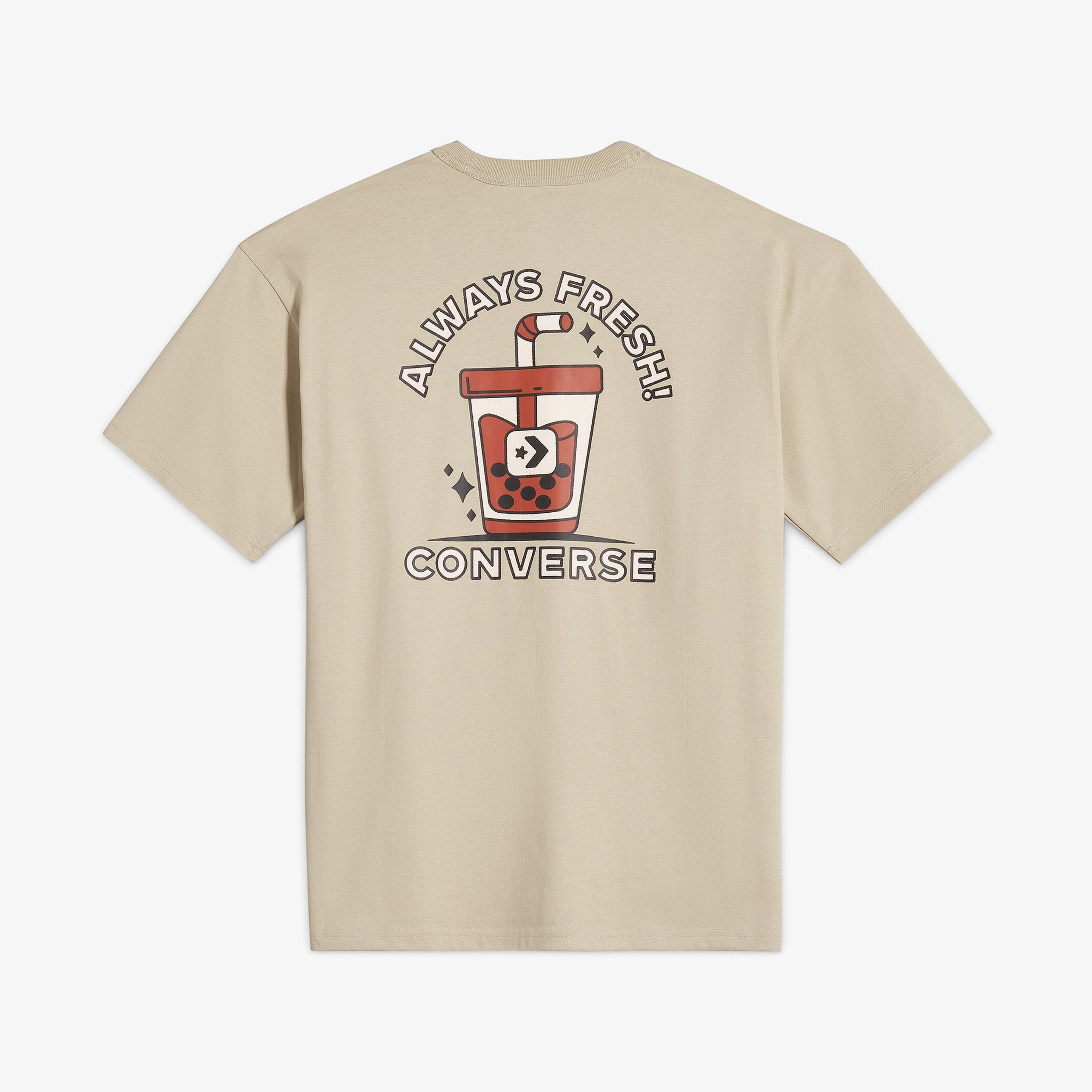 Converse Erkek Haki T-Shirt