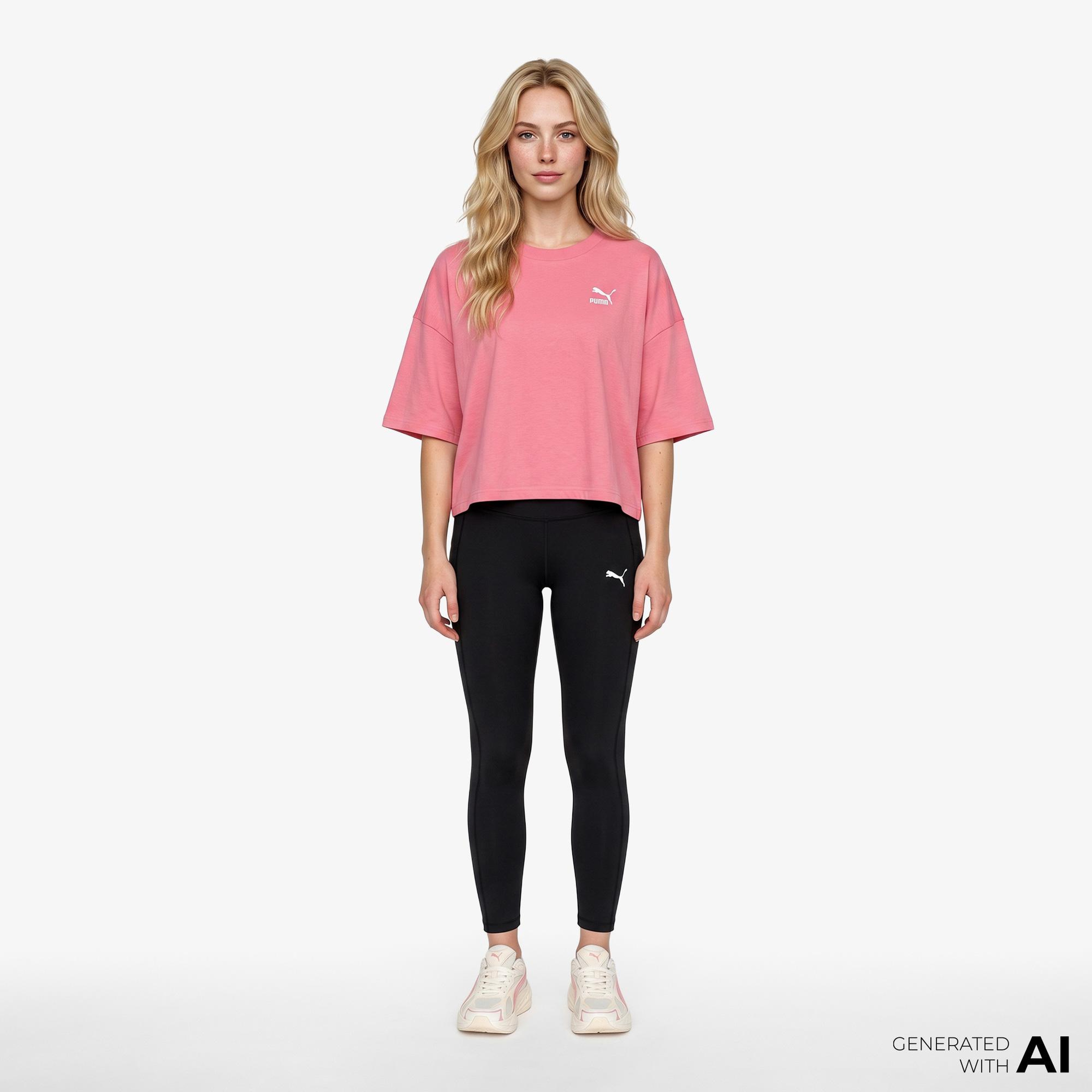 Puma Better Classics Kadın Pembe T-Shirt