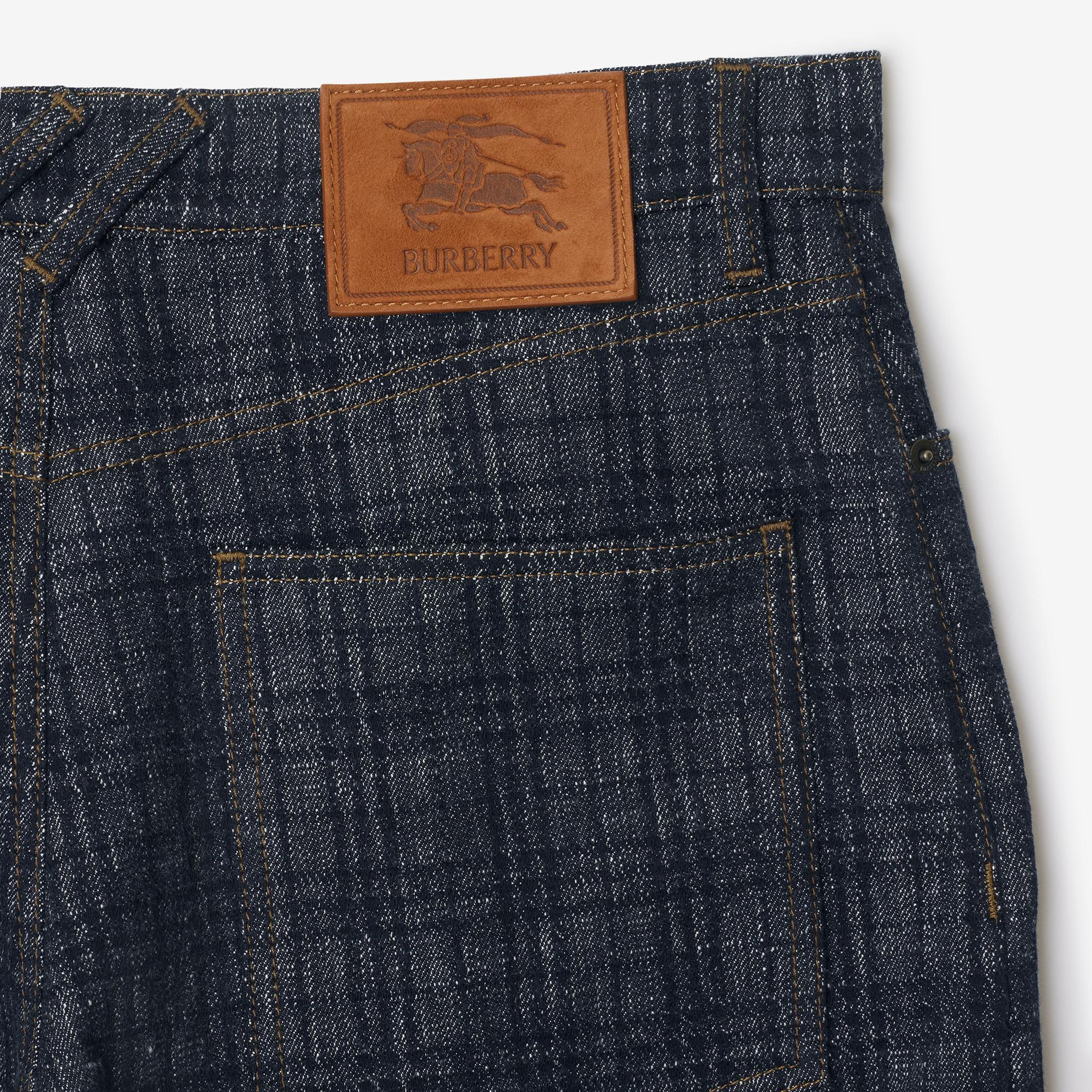 Burberry Erkek Mavi Jean