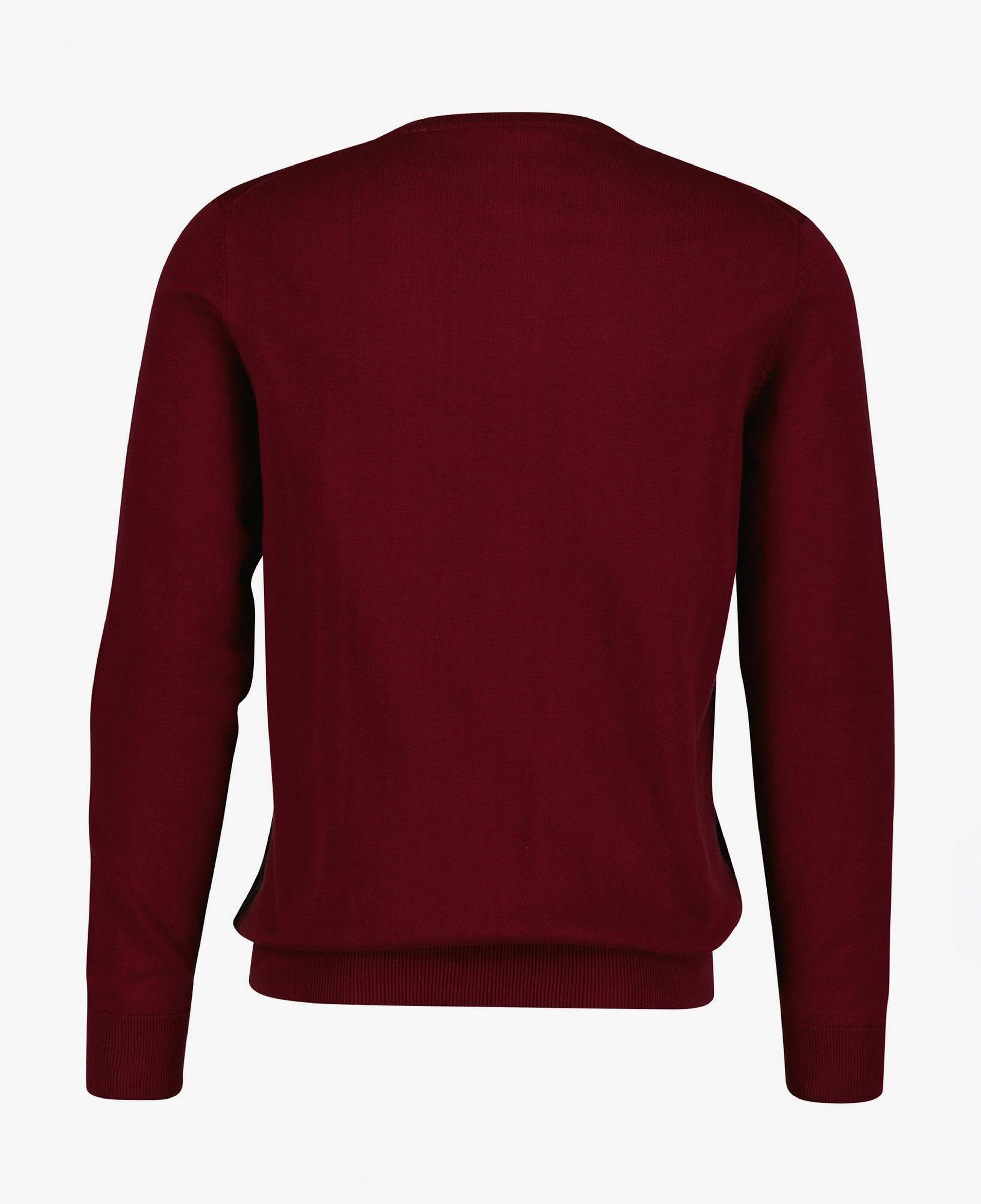 GANT Erkek Bordo Regular Fit Bisiklet Yaka Kazak