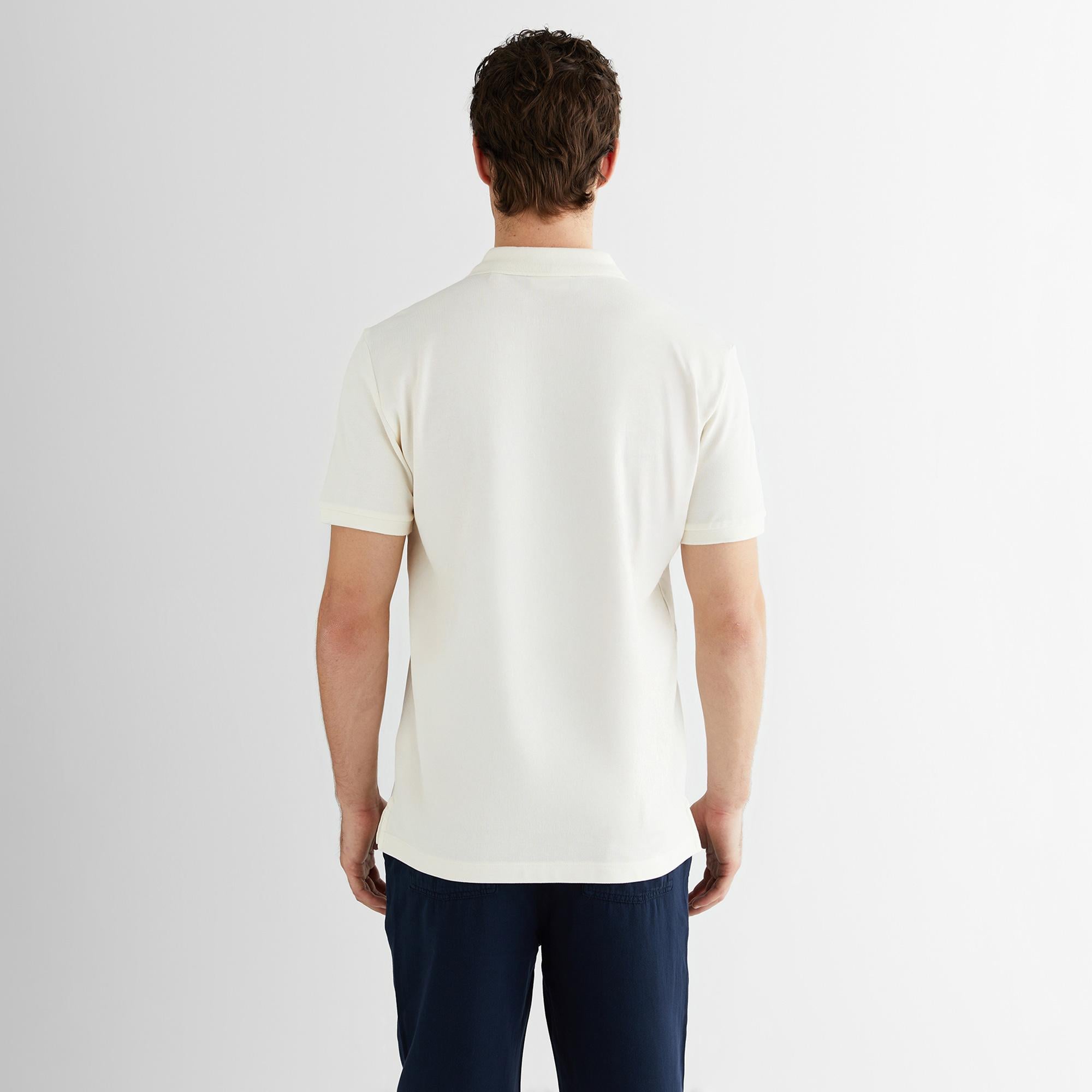 GANT Erkek Krem Polo