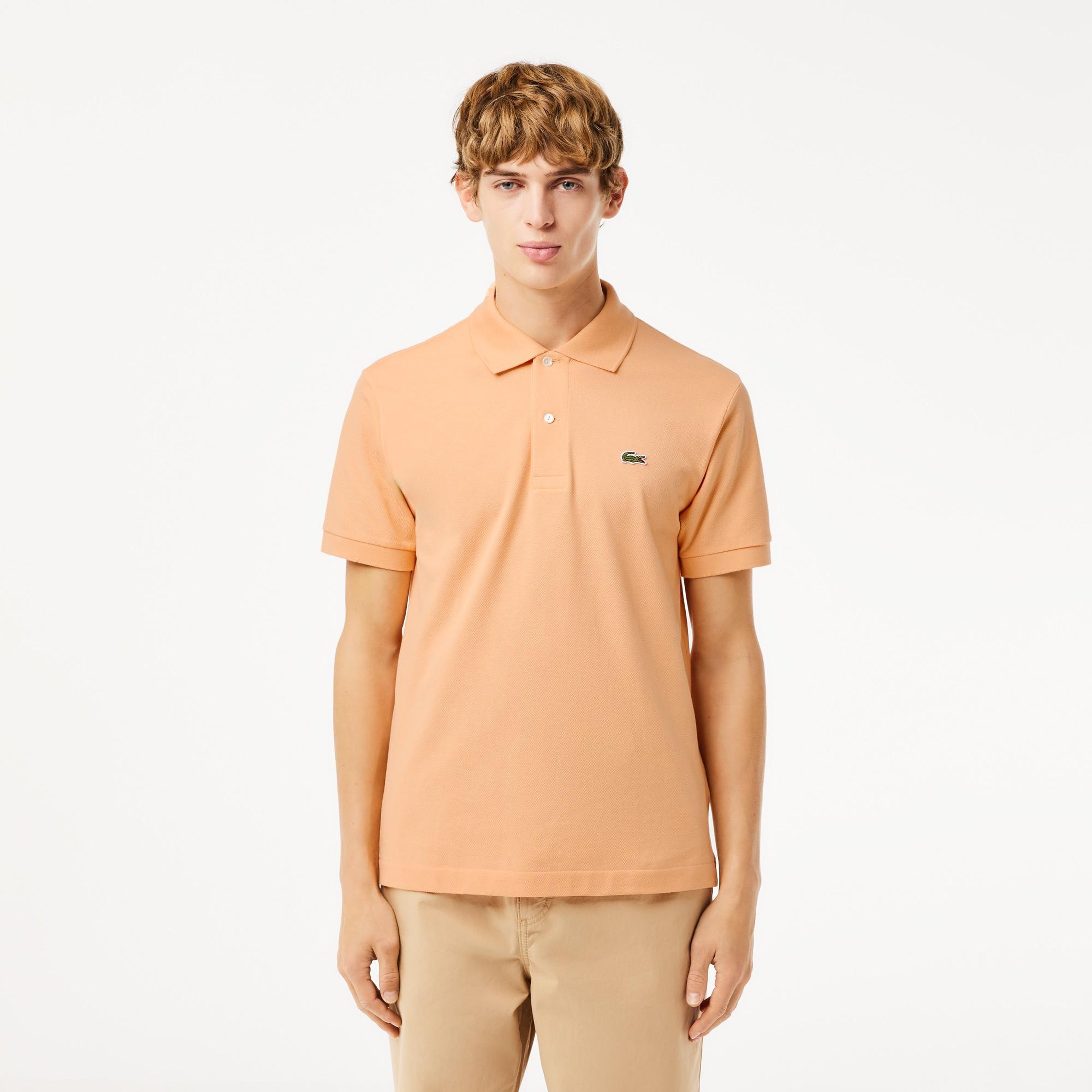 L.12.12 Erkek Classic Fit Turuncu Polo