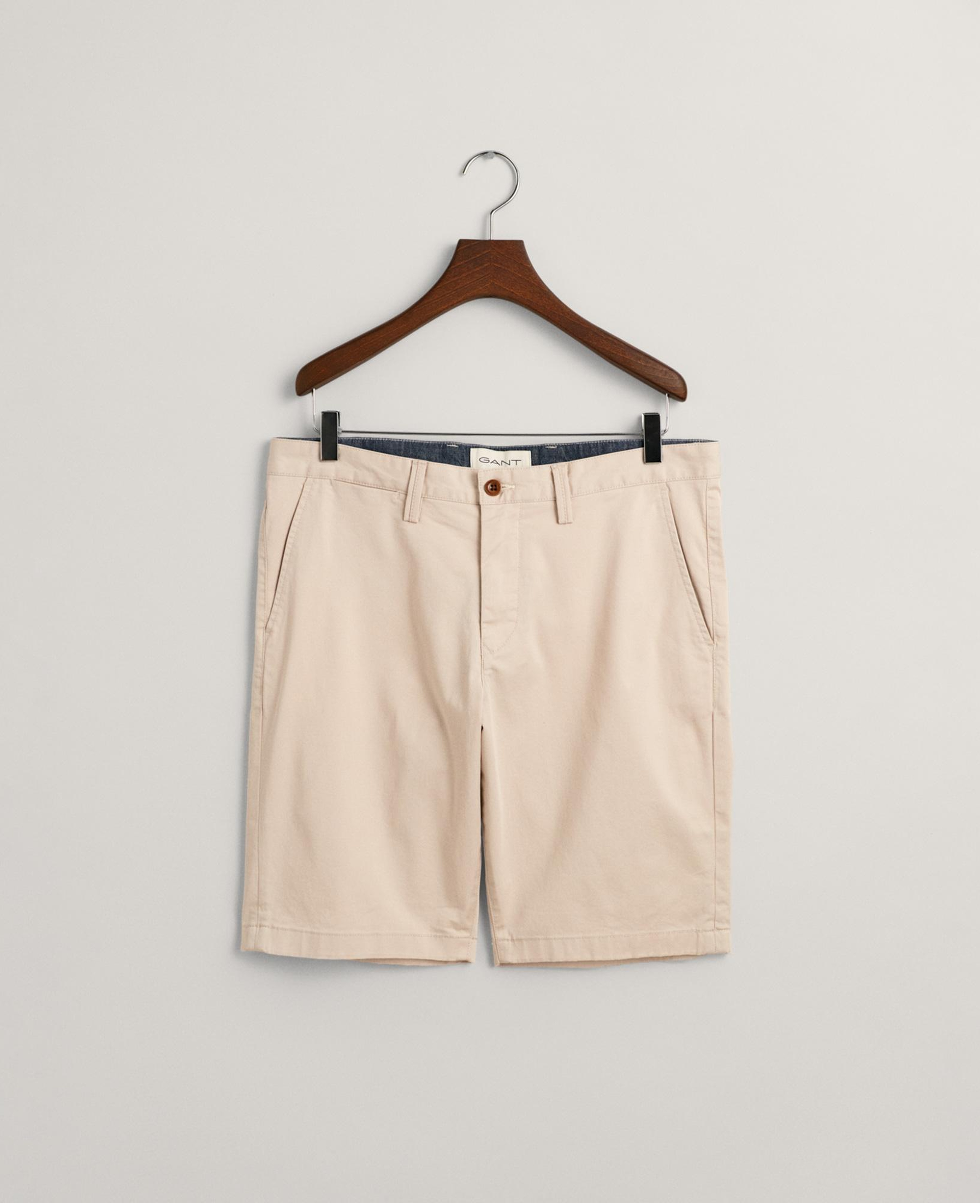 Gant Erkek Krem Relaxed Fit Chino Şort