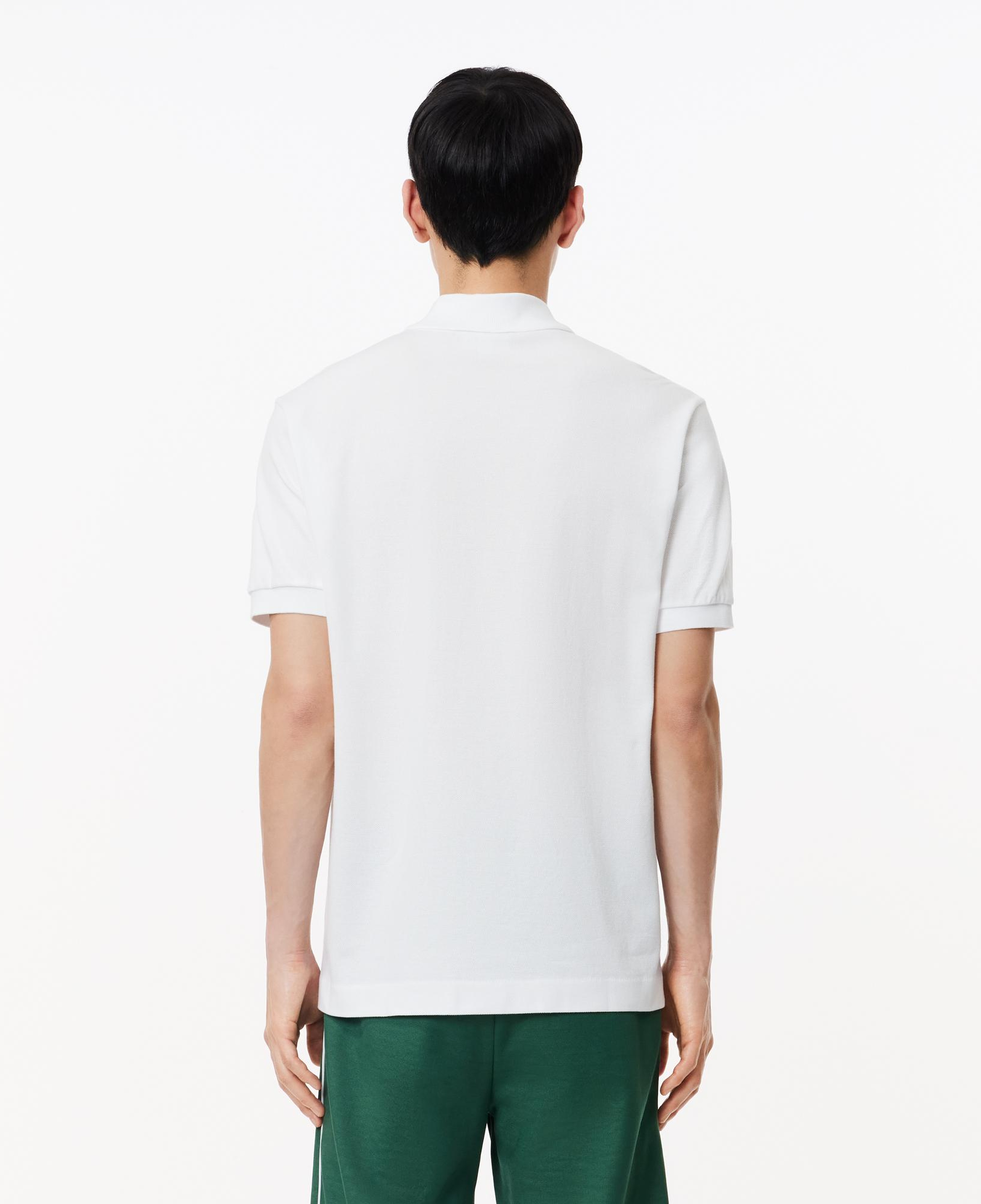 L.12.12 Erkek Classic Fit Organik Pamuk Beyaz Polo