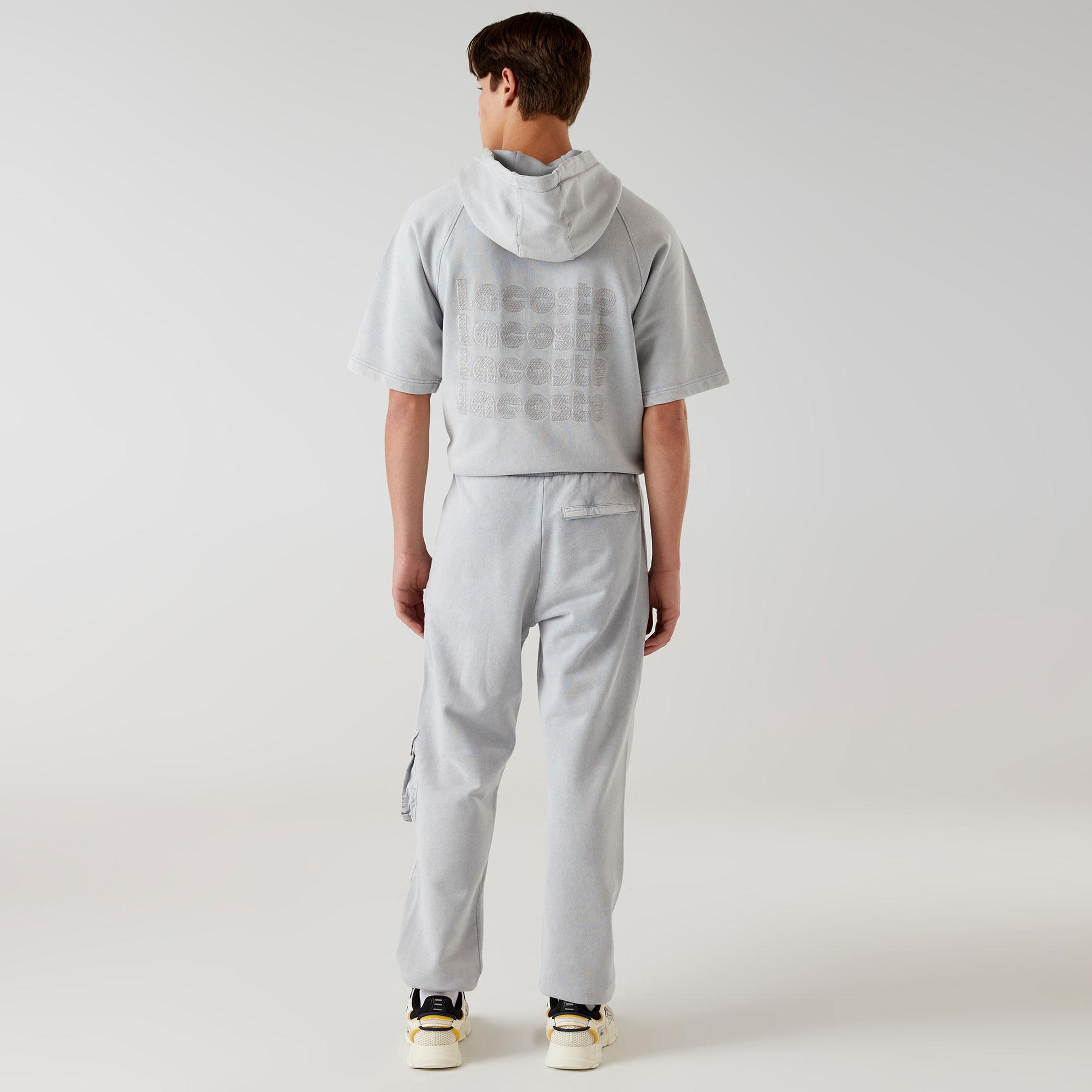 Lacoste x House of SuperStep Erkek Gri Eşofman Altı