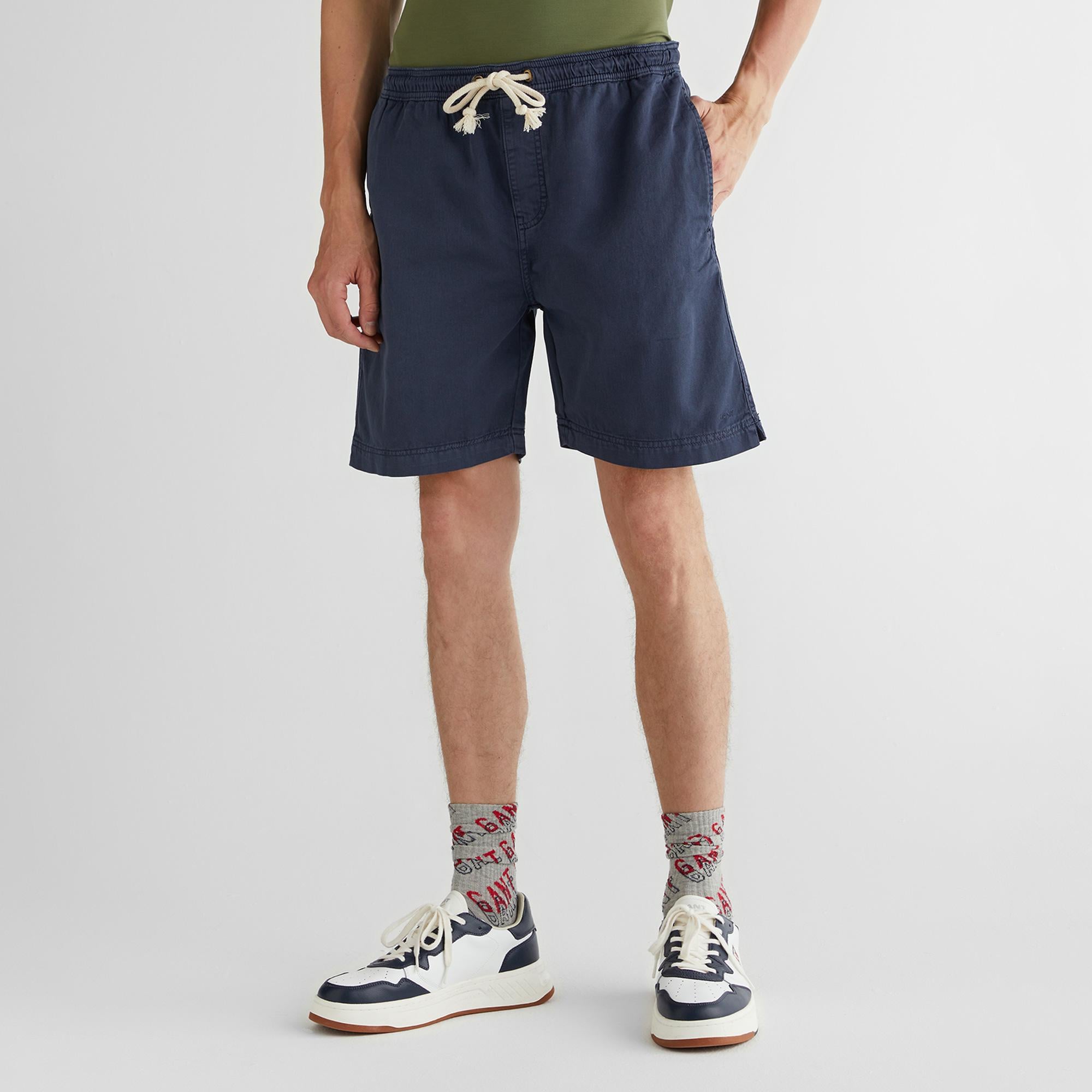 GANT Erkek Lacivert Regular Fit Şort