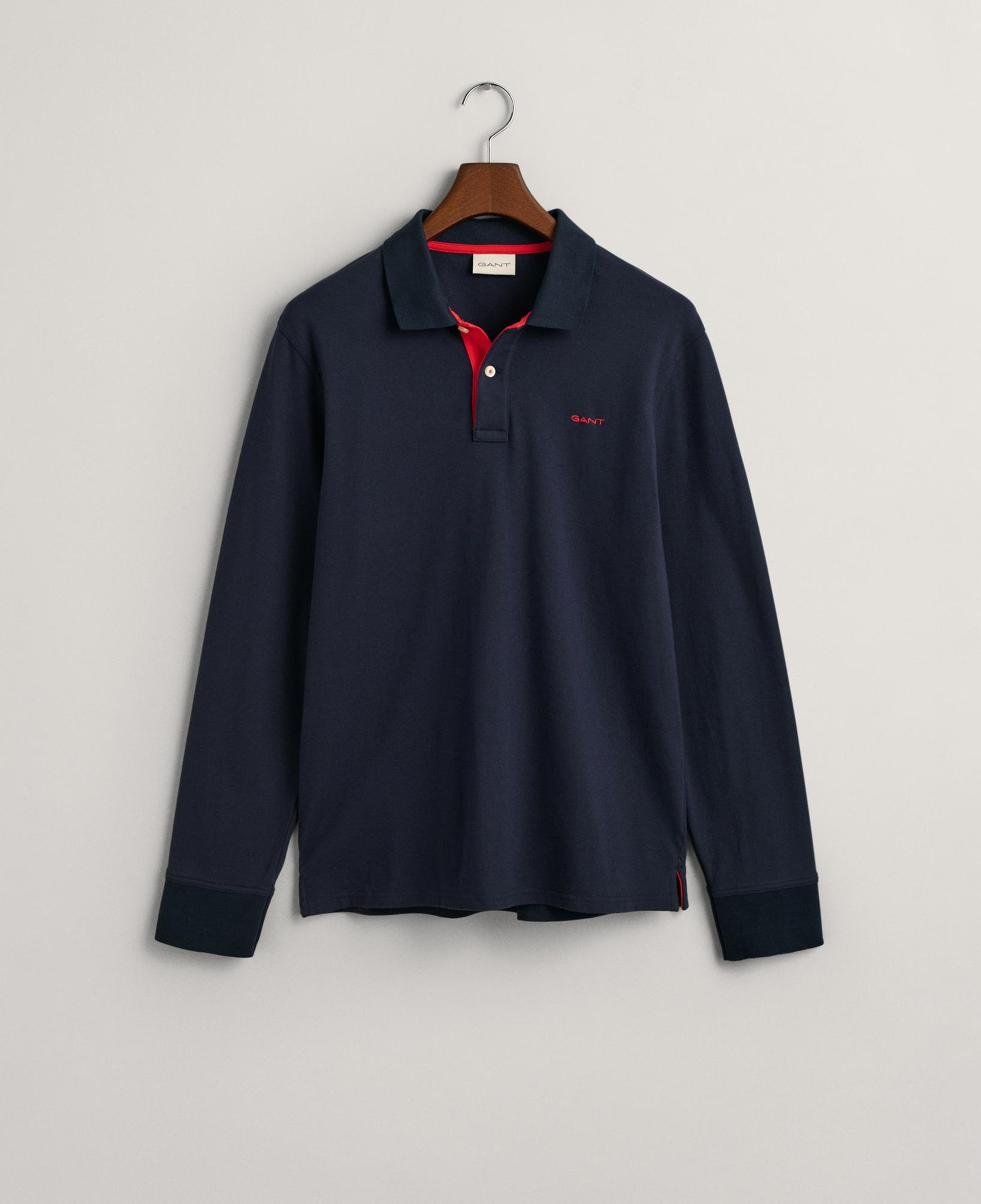 Gant Erkek Lacivert Regular Fit Polo