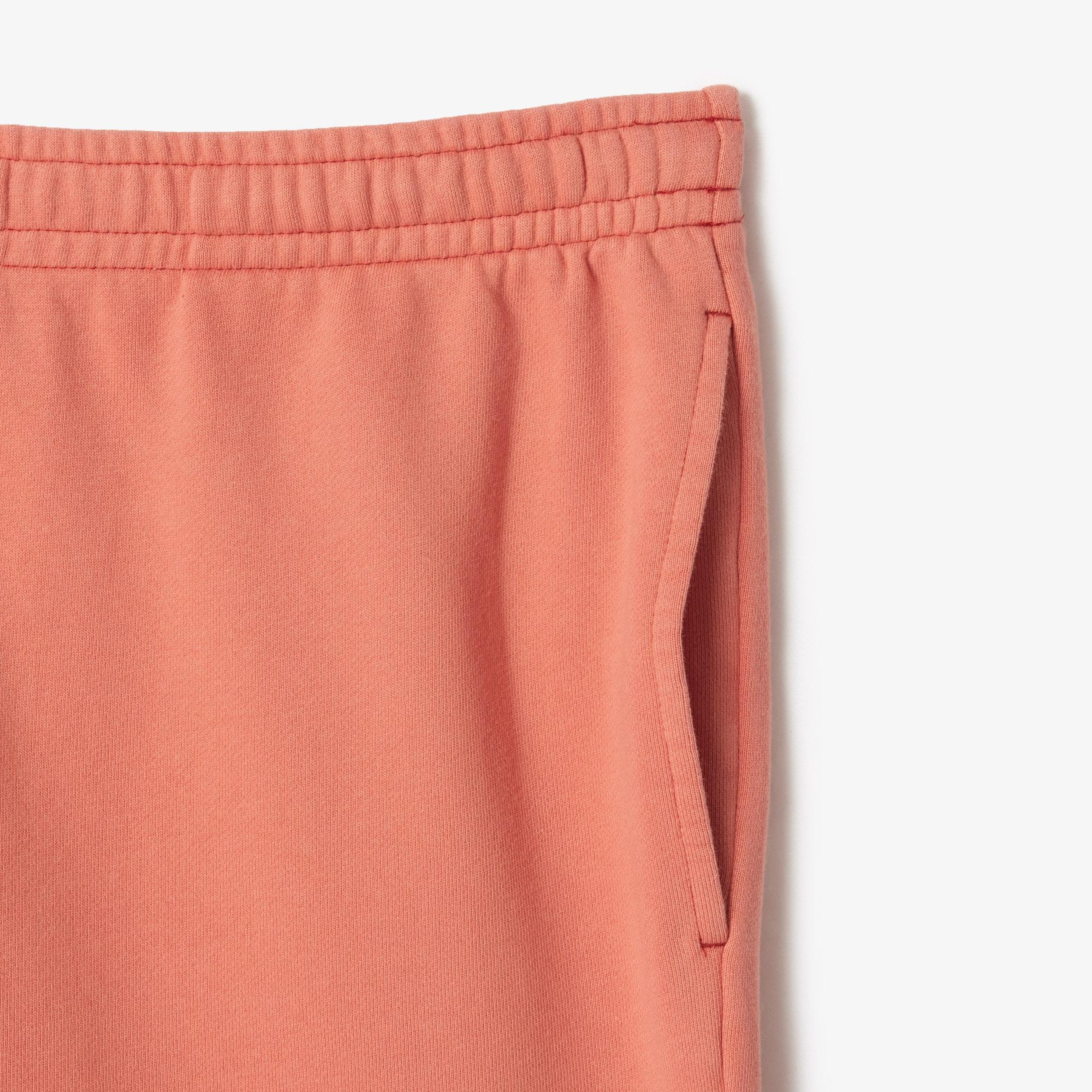 Erkek Regular Fit Baskılı Pembe Şort