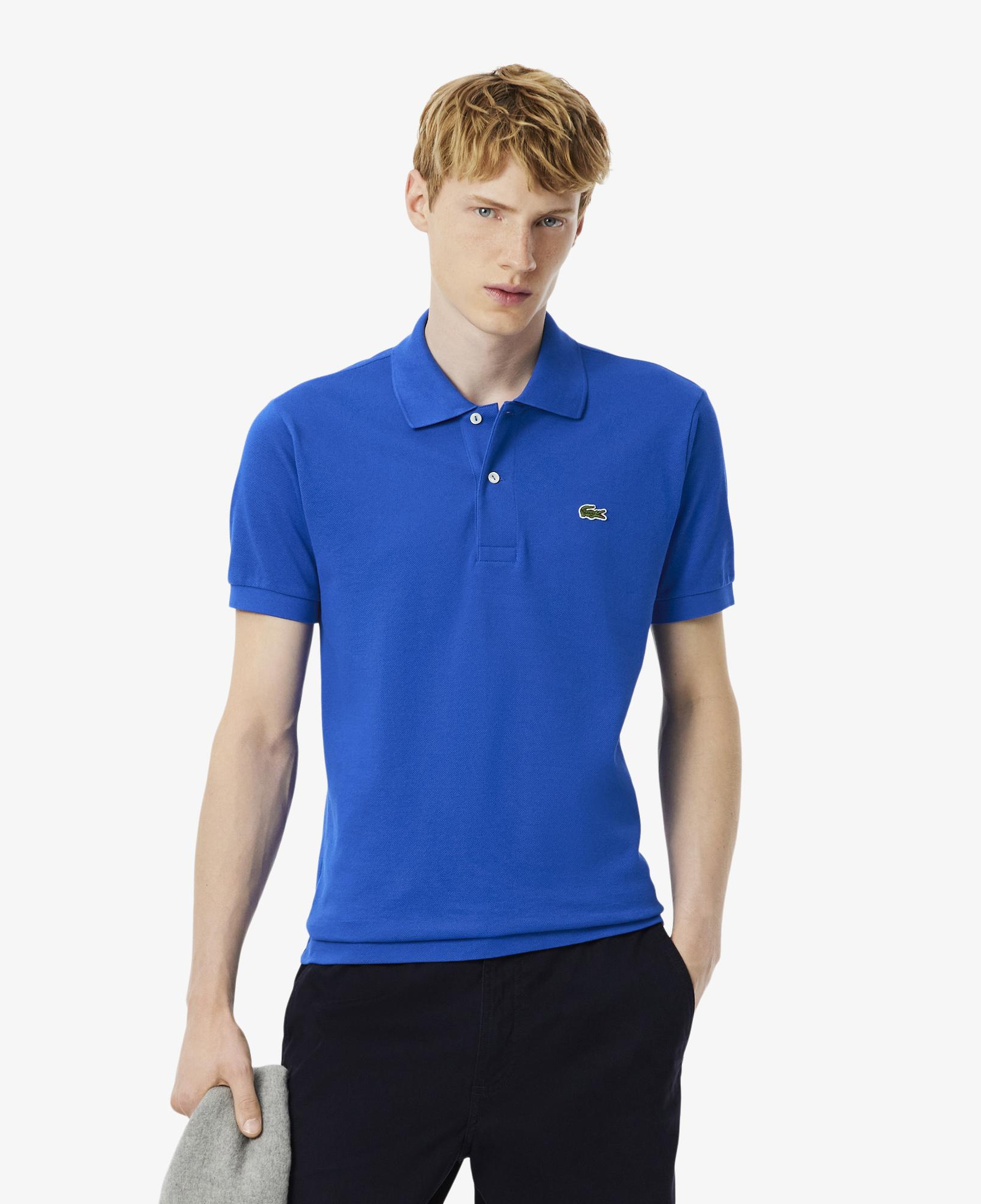 L.12.12 Erkek Classic Fit Koyu Mavi Polo
