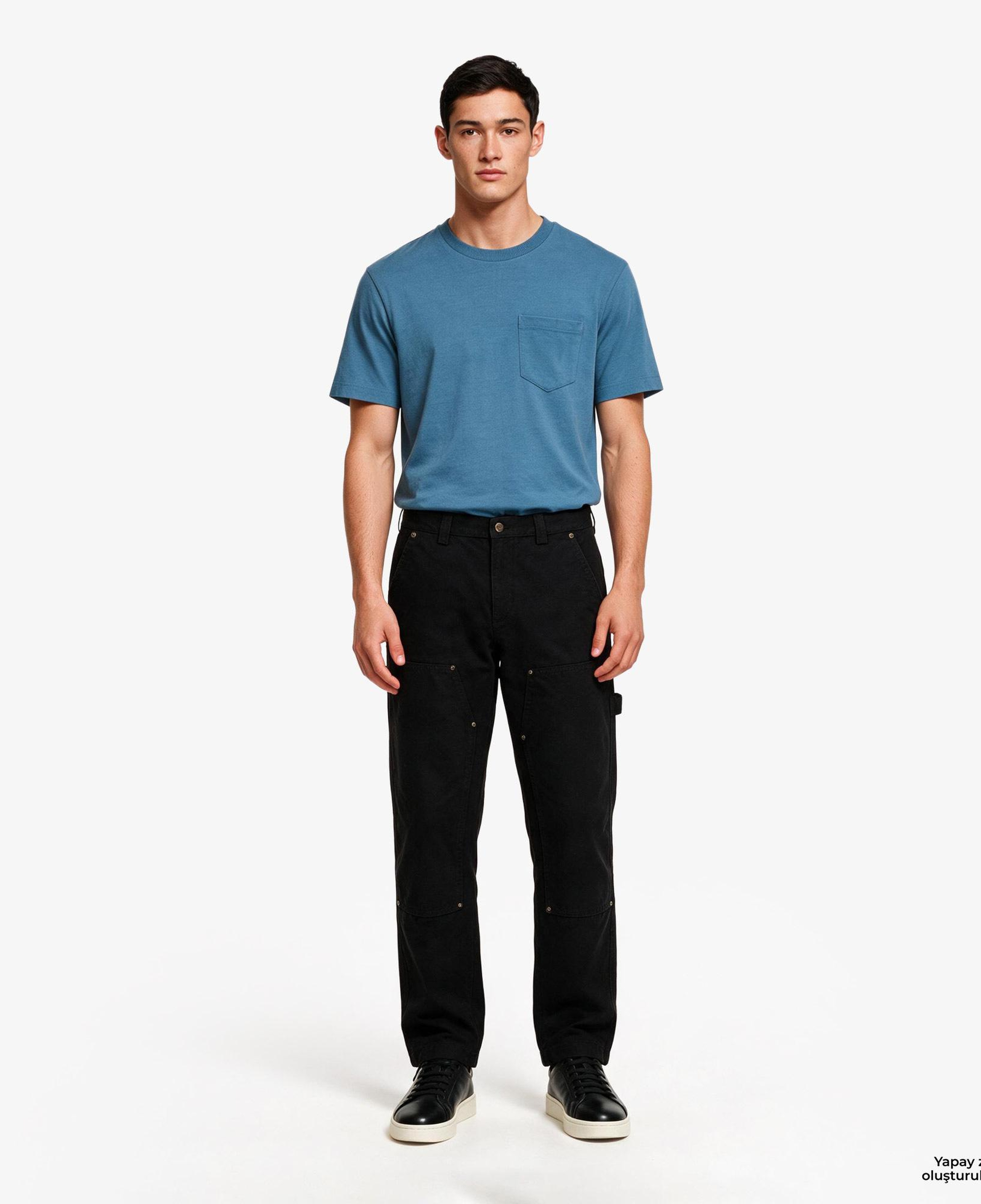 Hugo Boss Nestite Erkek Mavi T-Shirt