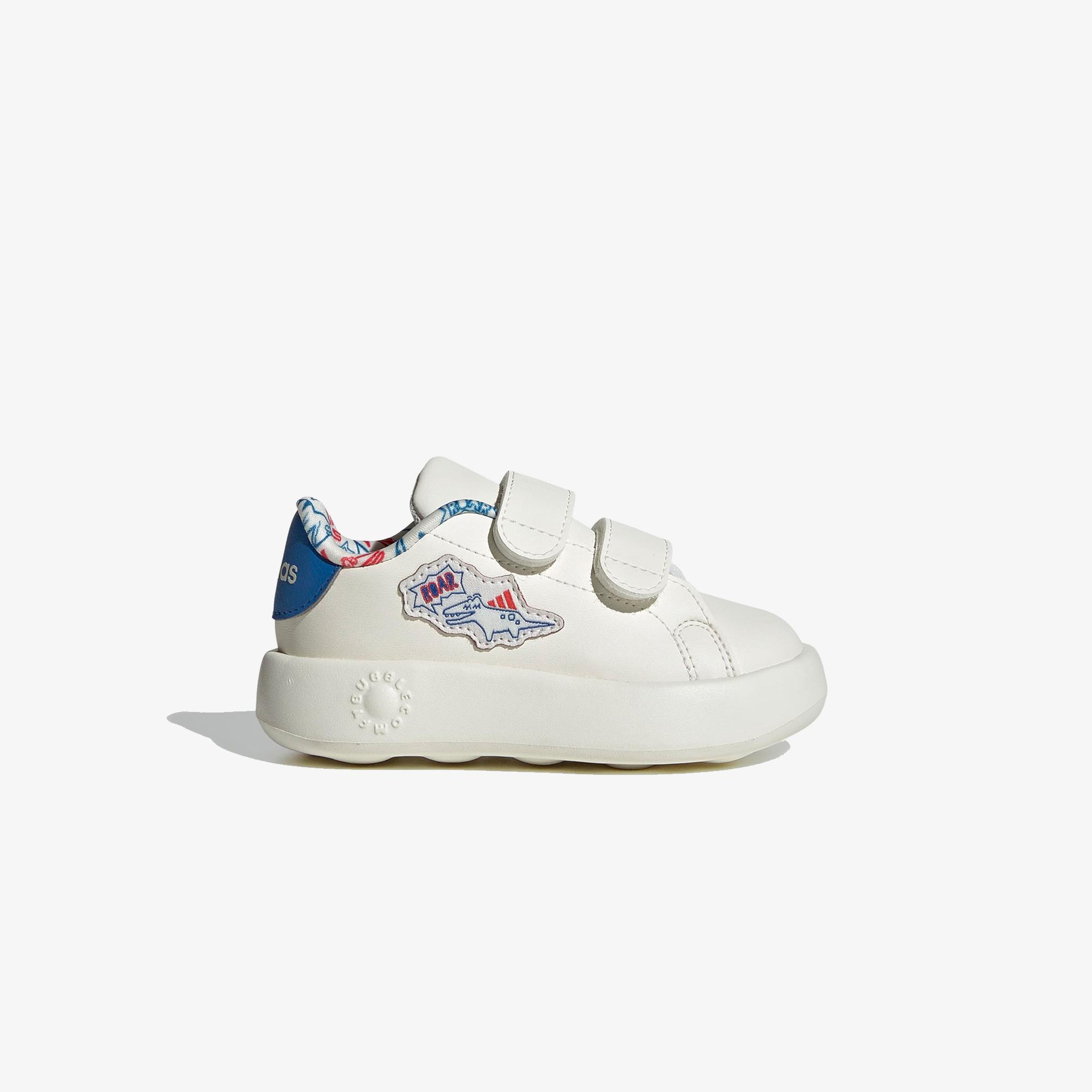 adidas Advantage Dino Bebek Beyaz Cırt Cırtlı Spor Ayakkabı