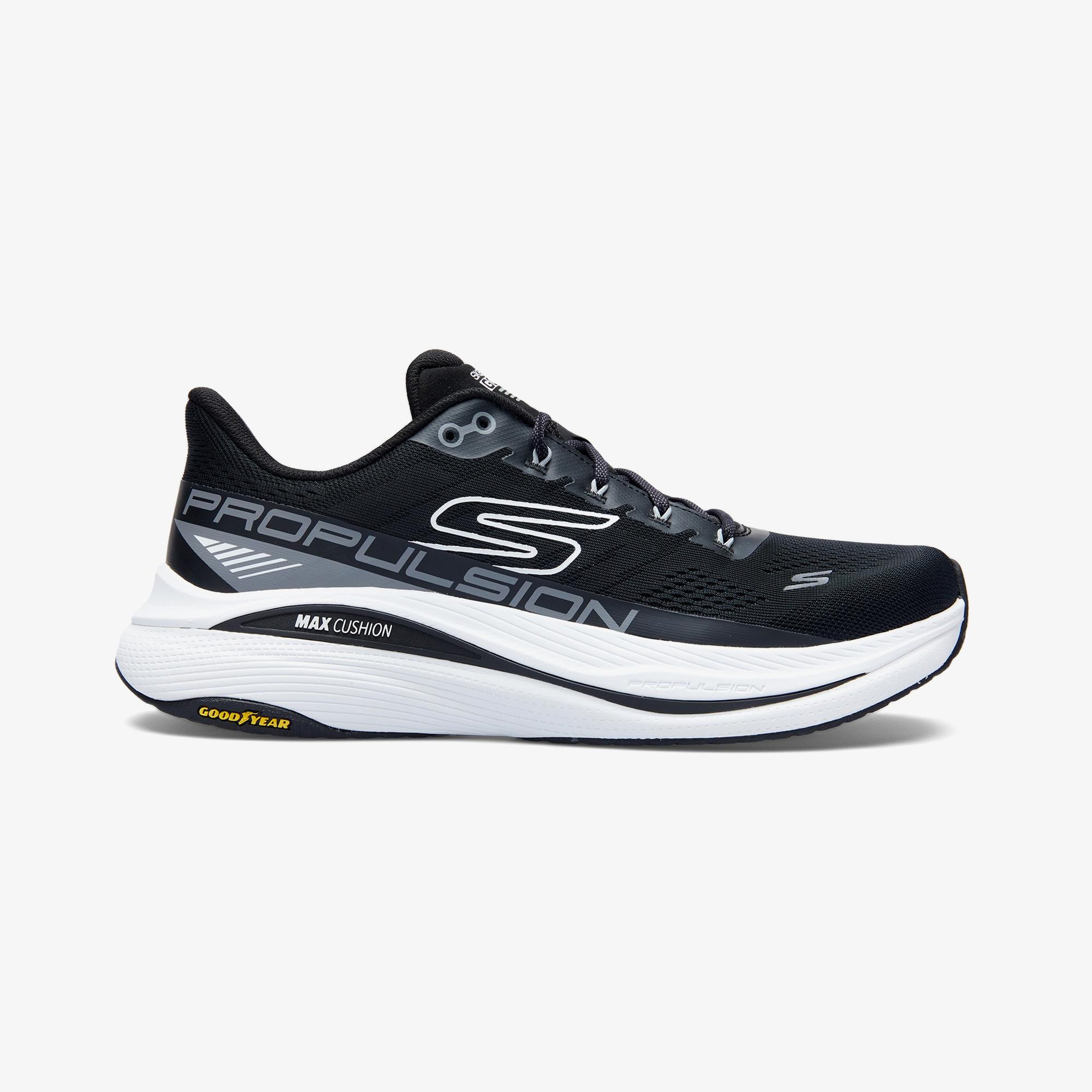 Skechers Max Cushioning Propulsion Erkek Siyah Koşu Ayakkabısı