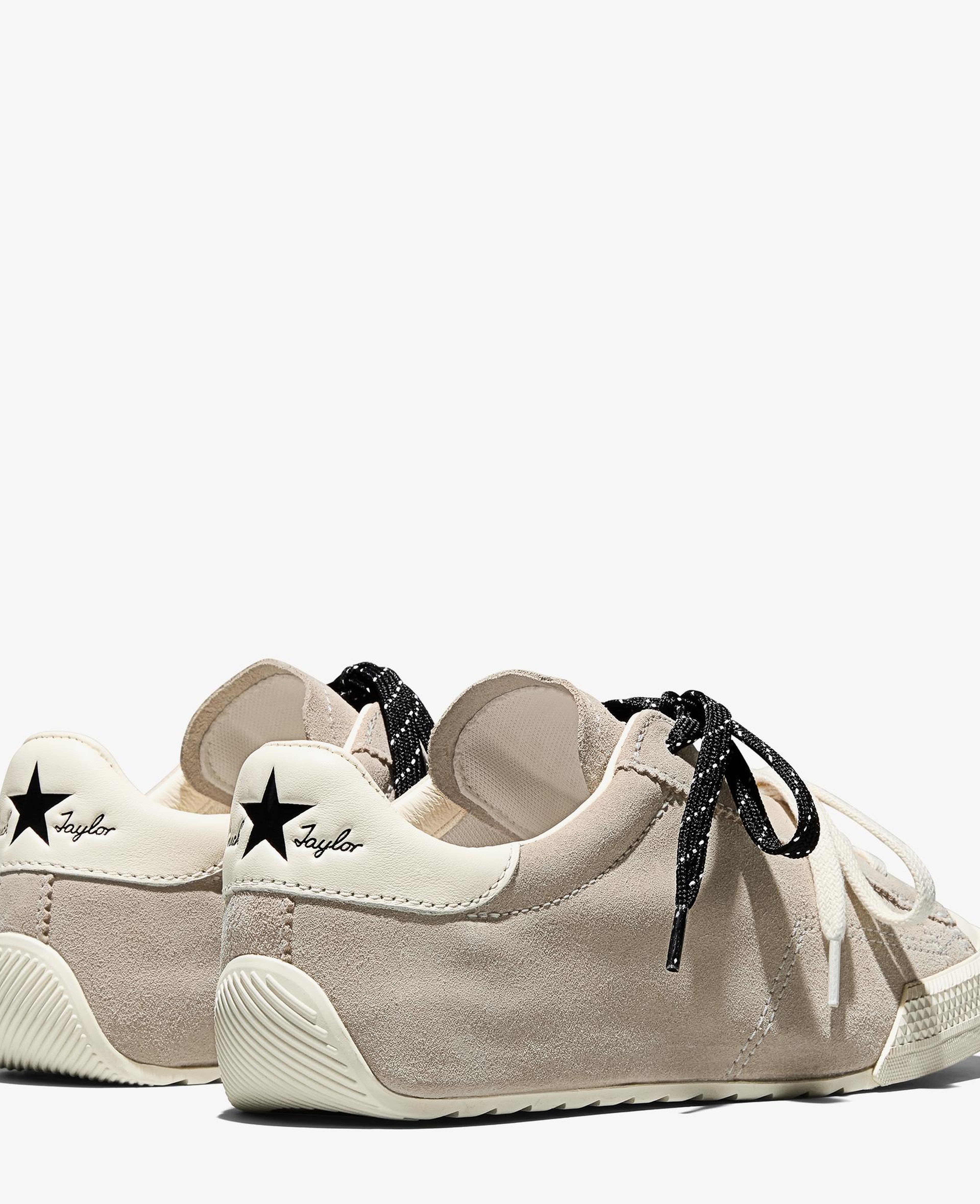 Converse Chuck Taylor LO Unisex Krem Süet Sneaker