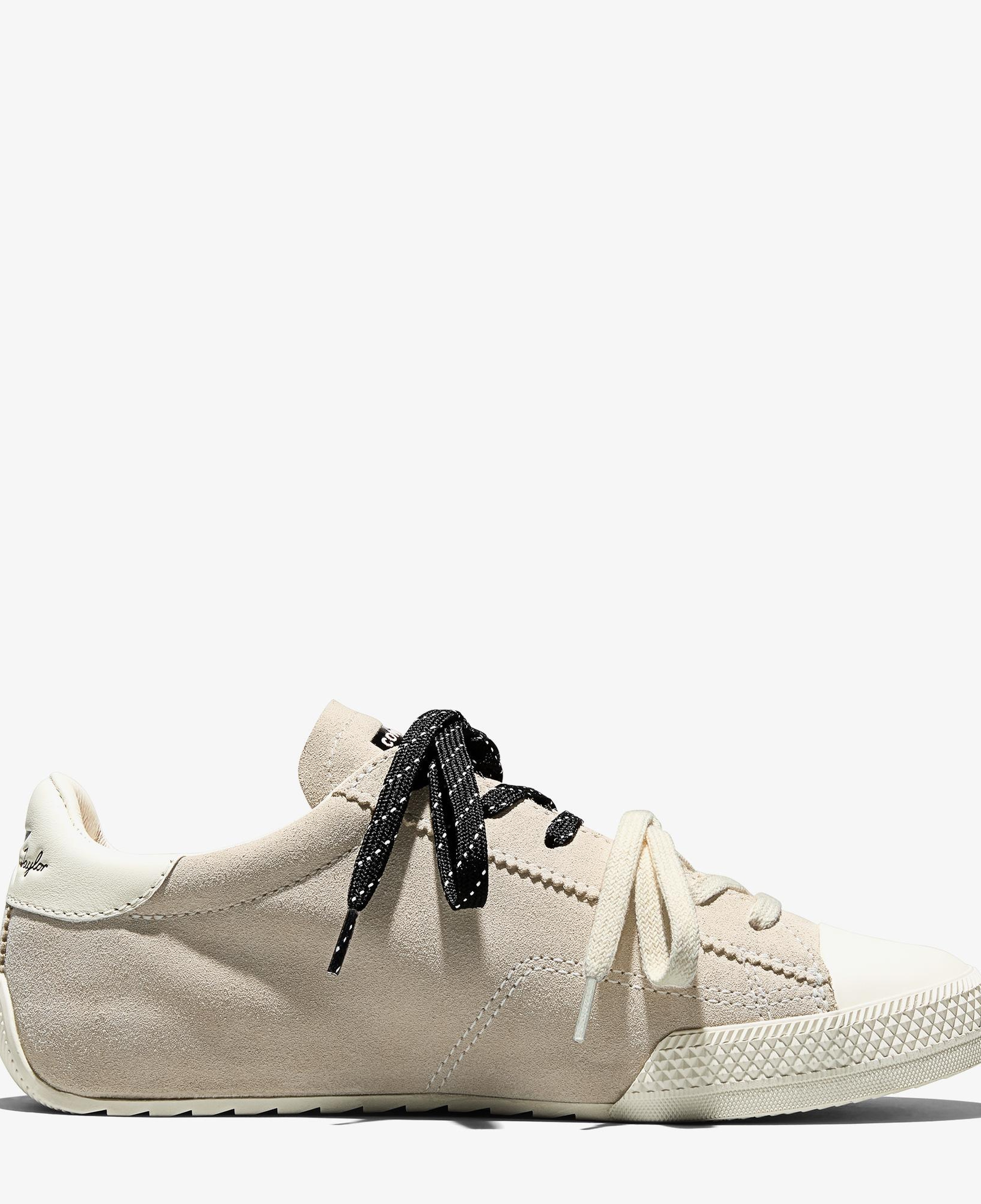 Converse Chuck Taylor LO Unisex Krem Süet Sneaker