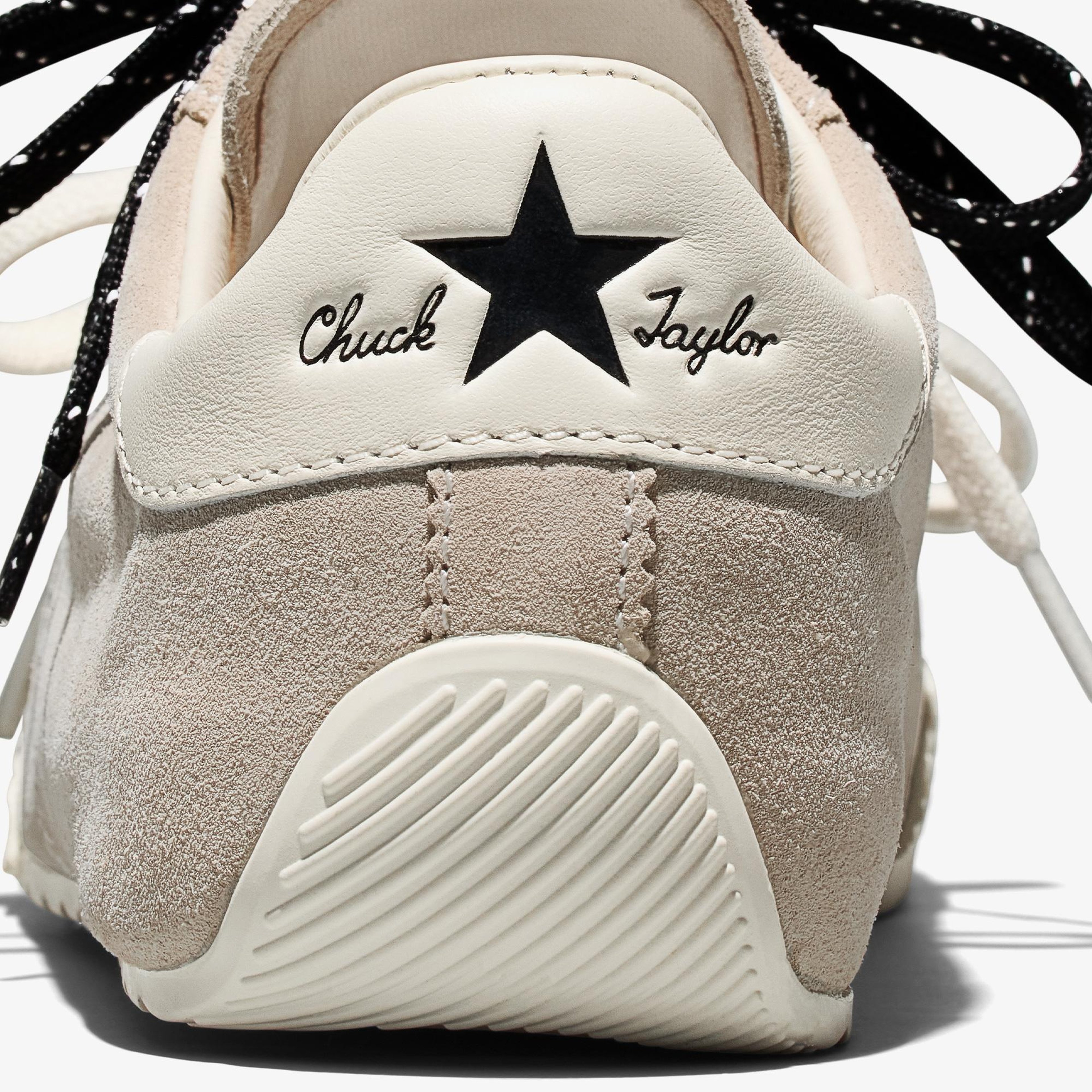 Converse Chuck Taylor LO Unisex Krem Süet Sneaker