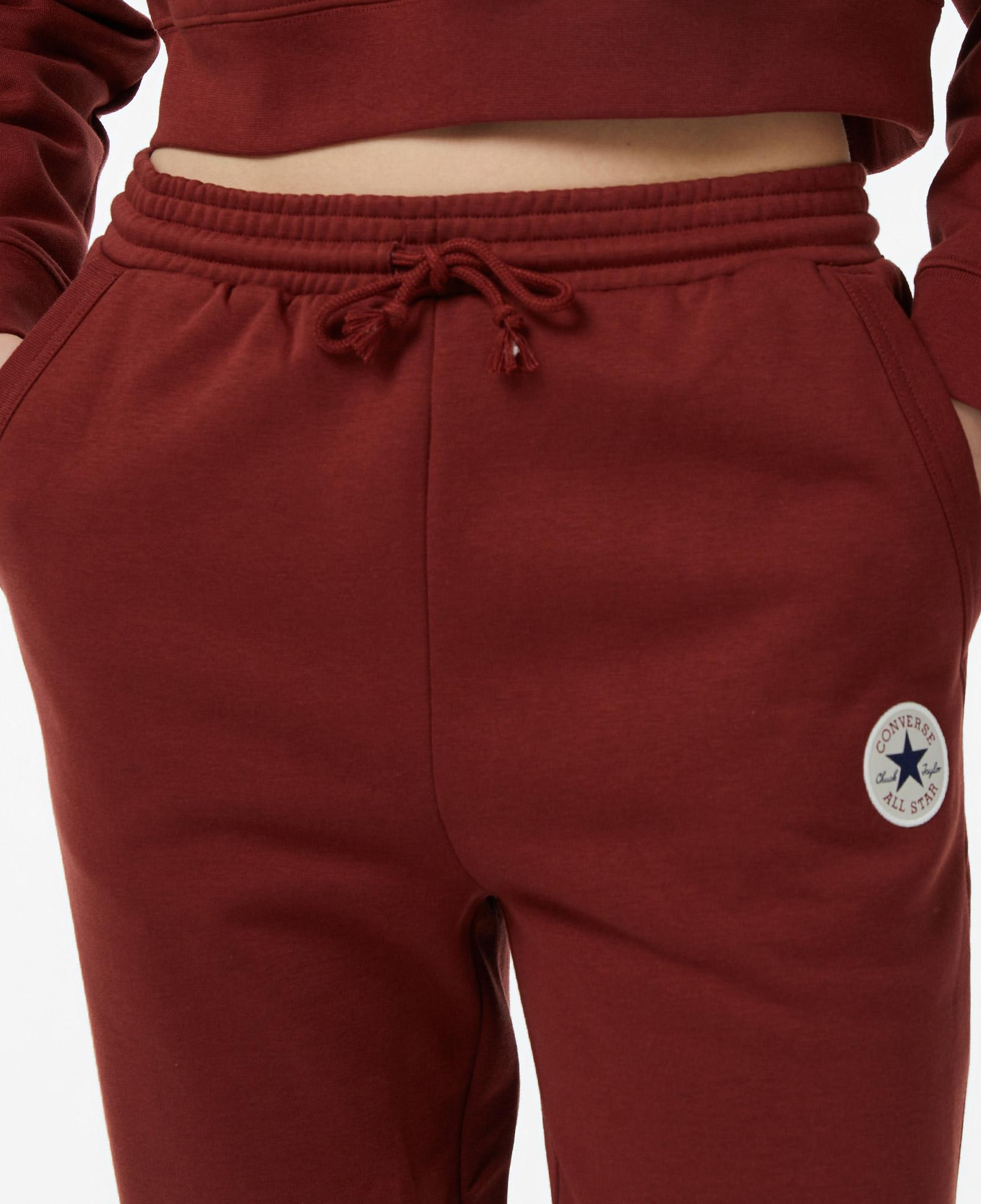 Converse Retro Chuck Taylor Patch Kadın Bordo Eşofman Altı