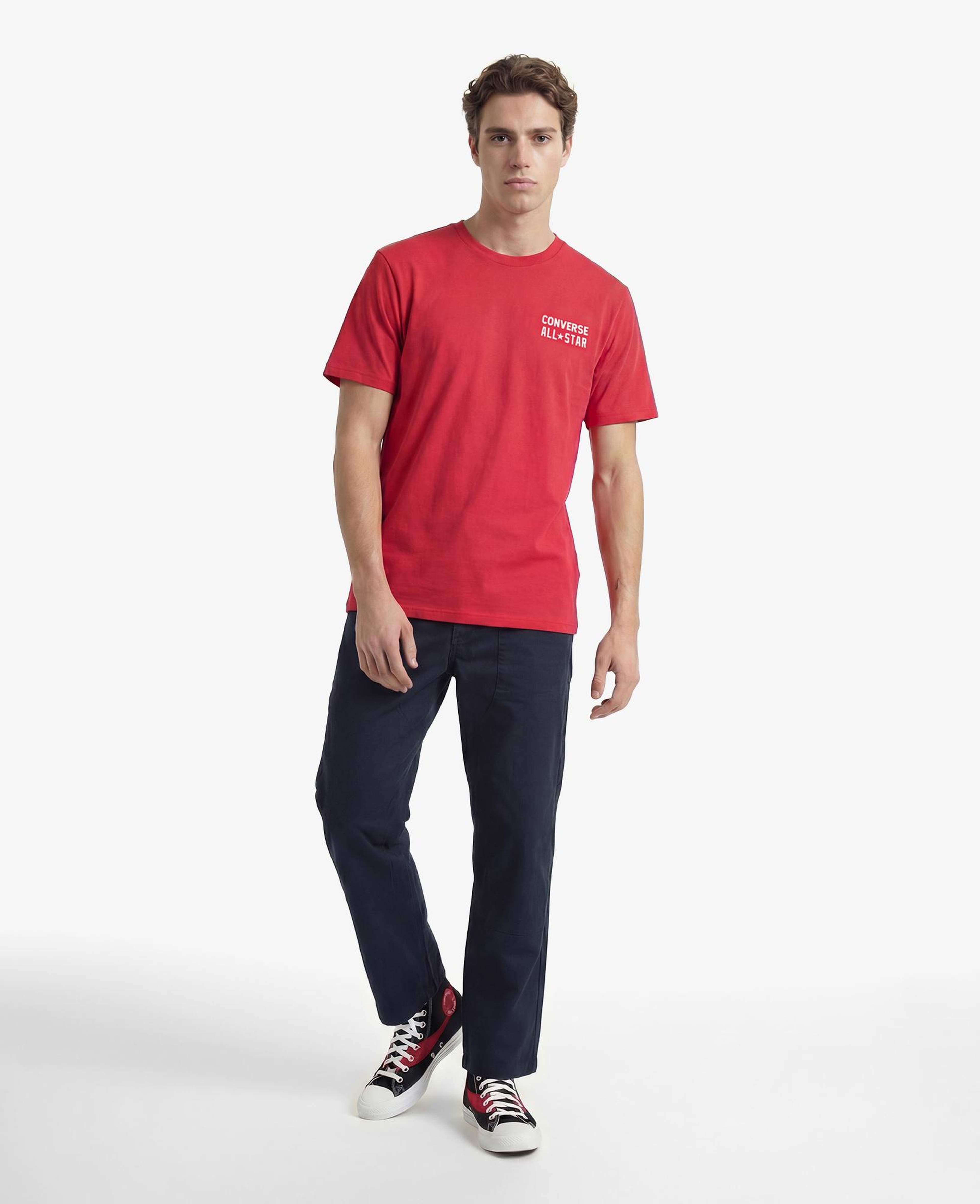 Converse Retro Chuck Taylor Erkek Kırmızı T-Shirt