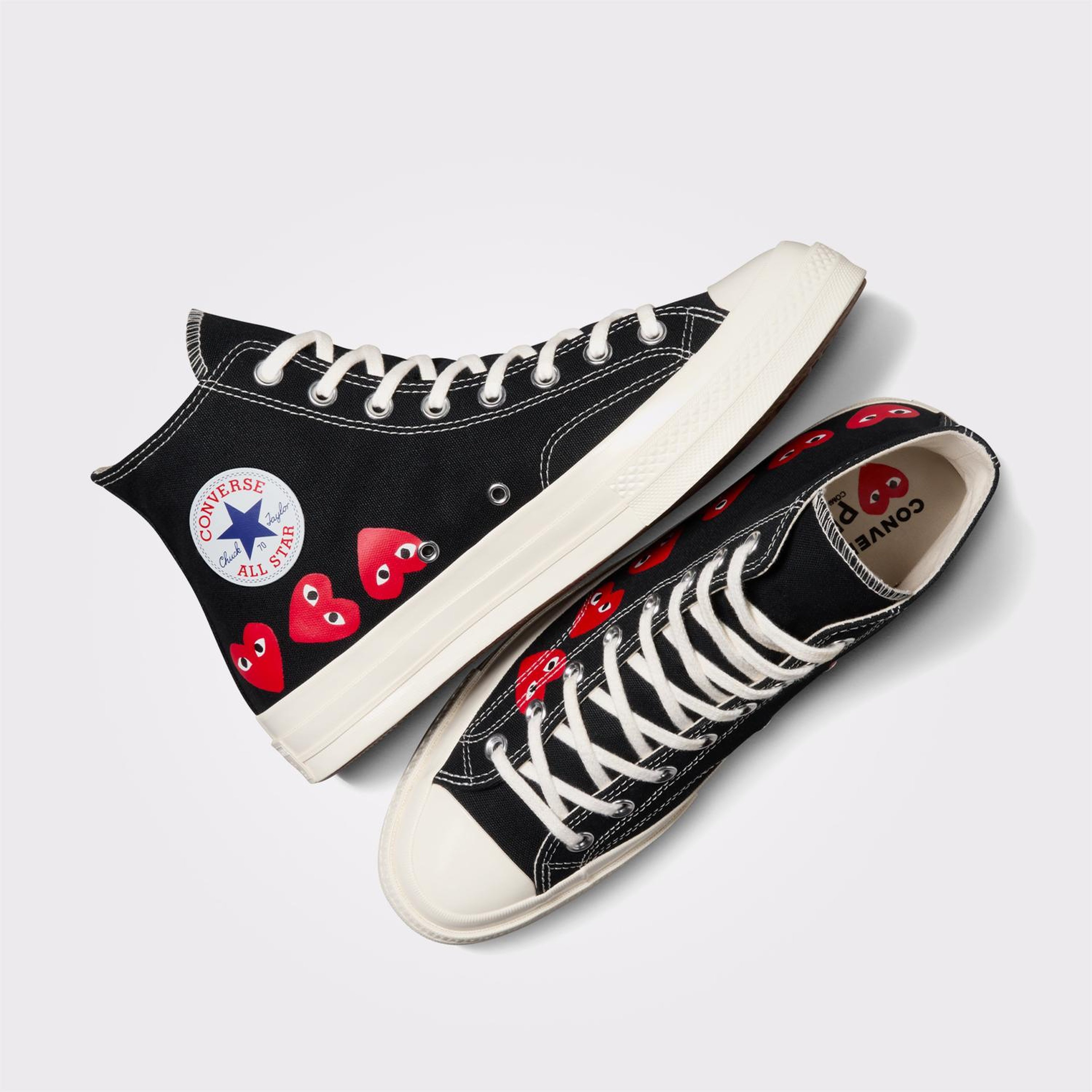 Converse x Comme des Garçons Play Chuck 70 Siyah Unisex Sneaker