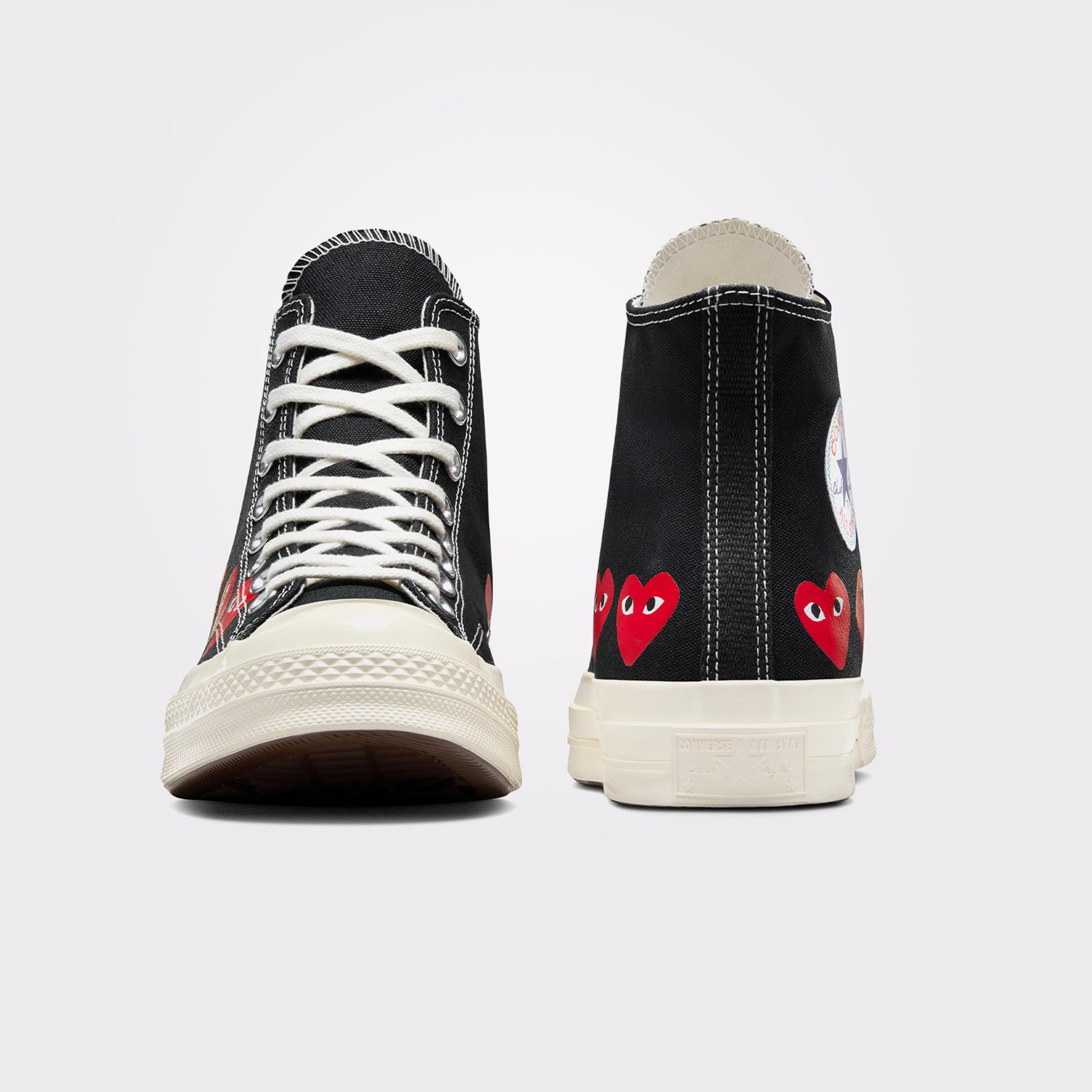 Converse x Comme des Garçons Play Chuck 70 Siyah Unisex Sneaker