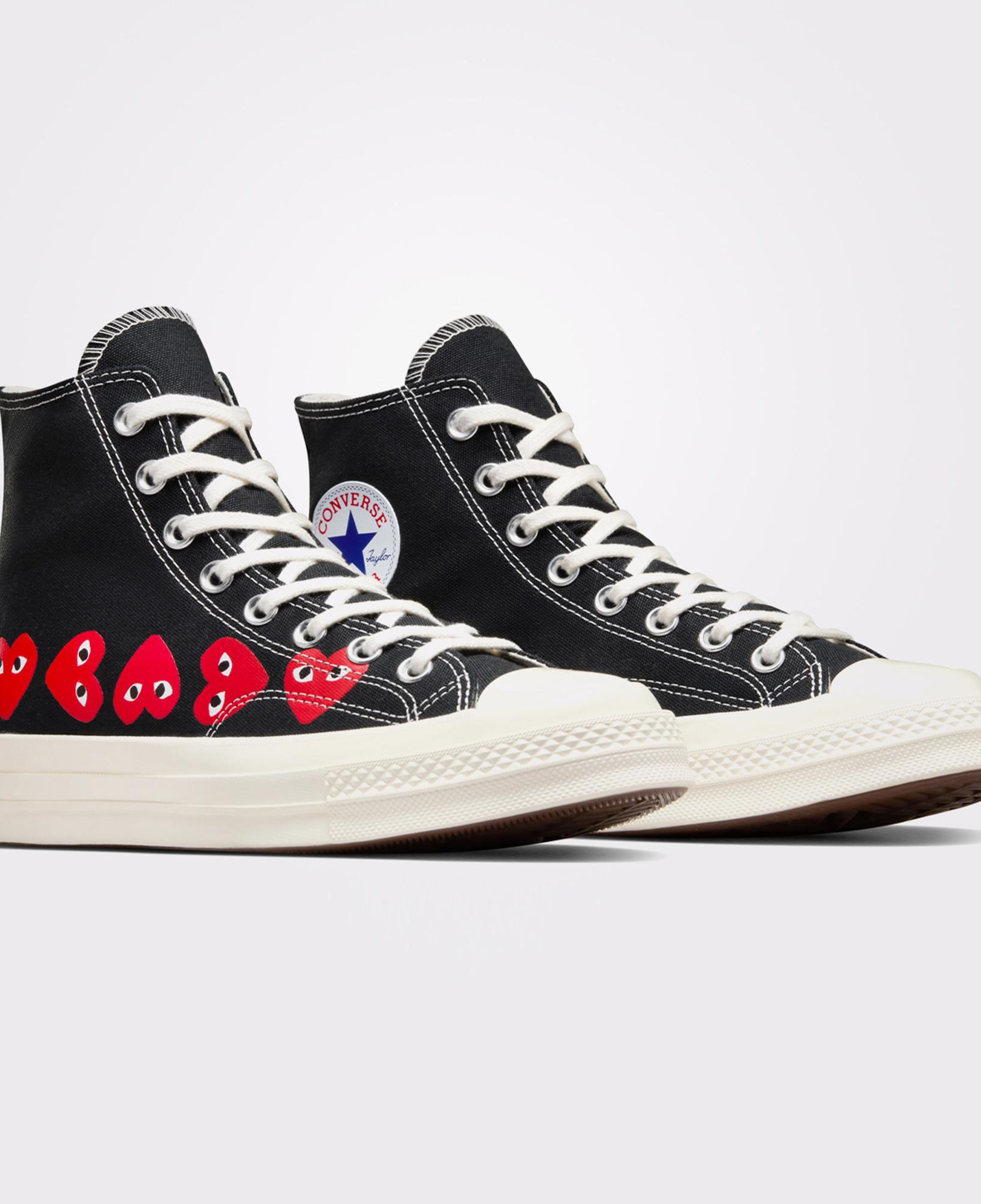 Converse x Comme des Garçons Play Chuck 70 Siyah Unisex Sneaker