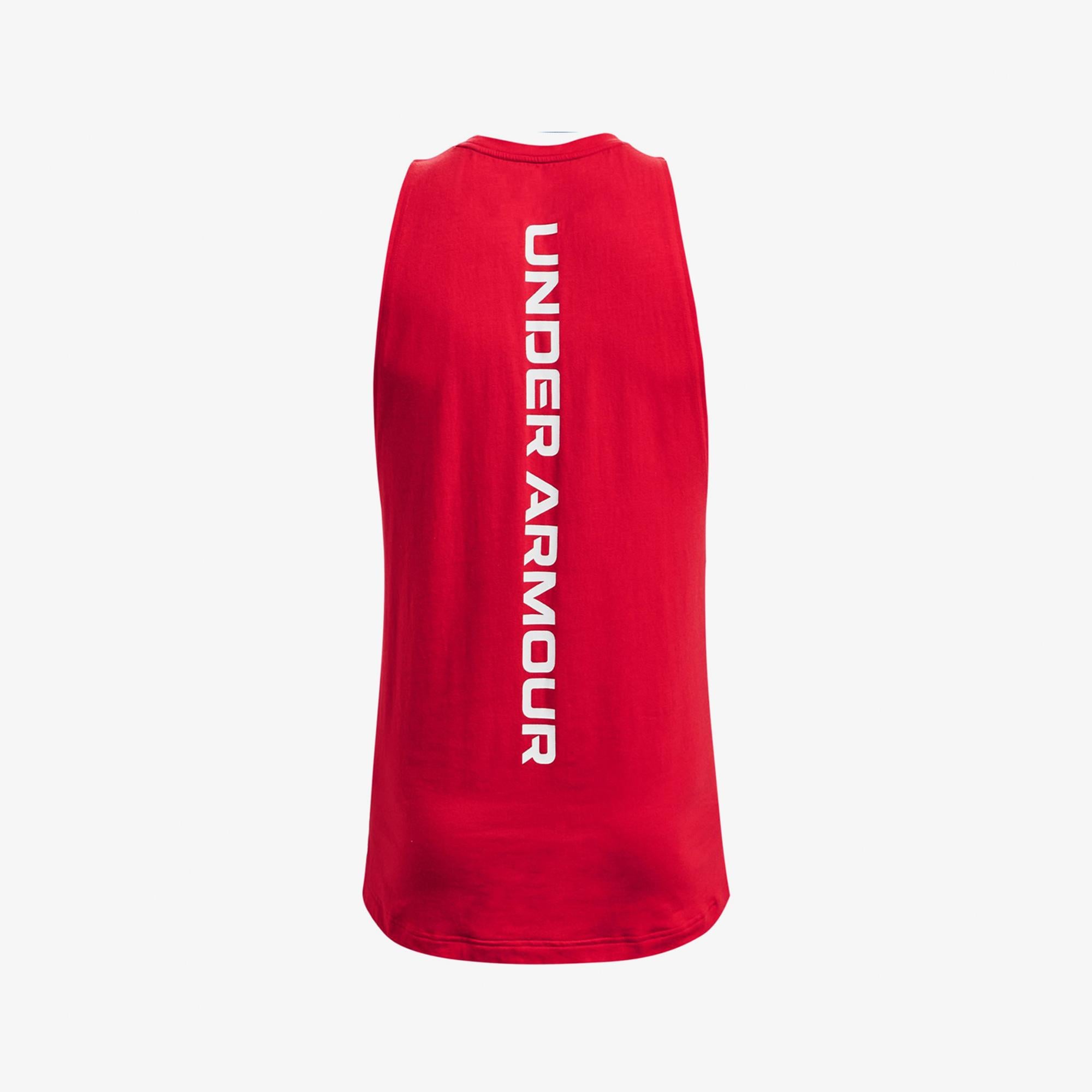 Under Armour Baseline Cotton Erkek Kırmızı Antrenman Atleti