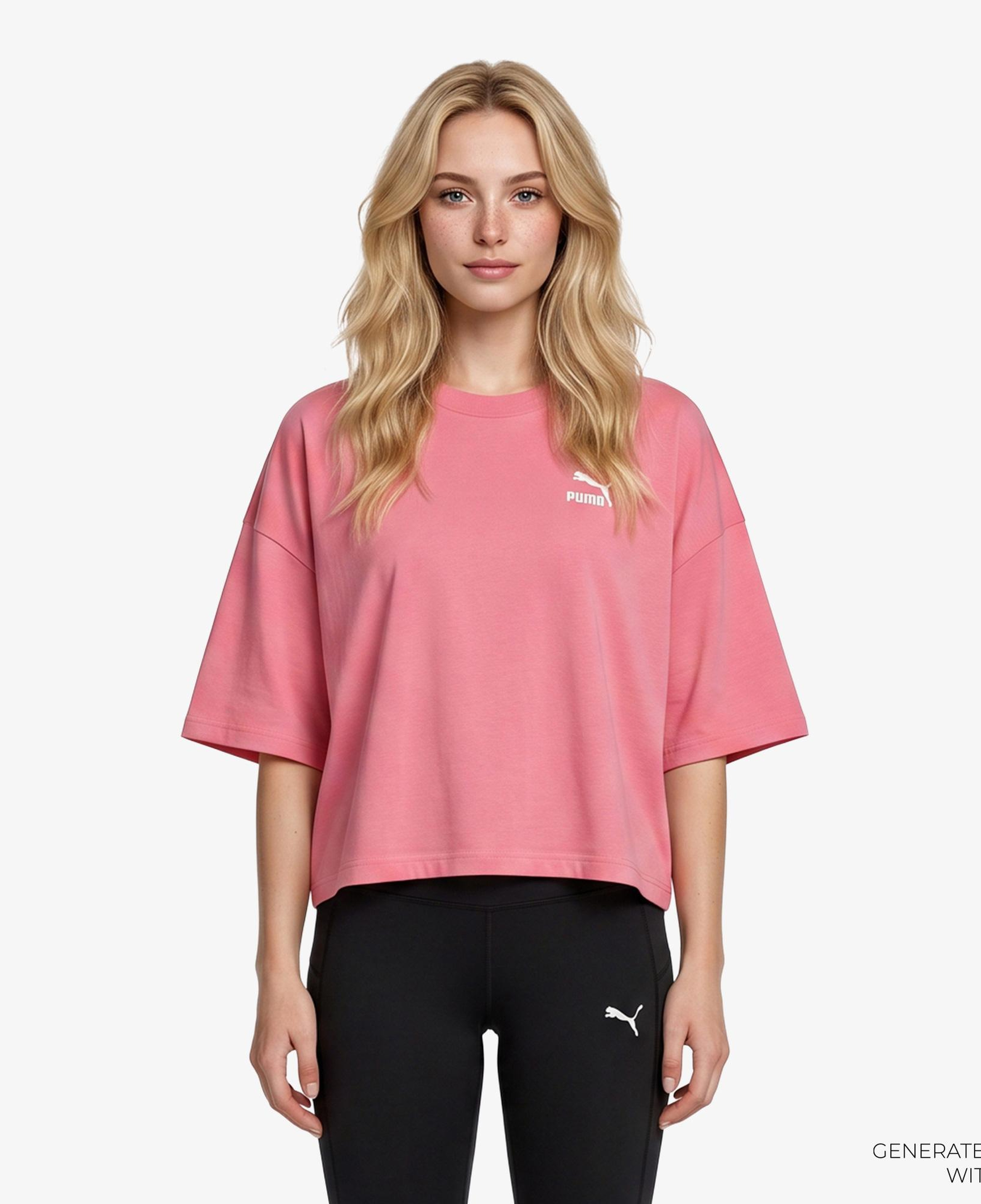 Puma Better Classics Kadın Pembe T-Shirt