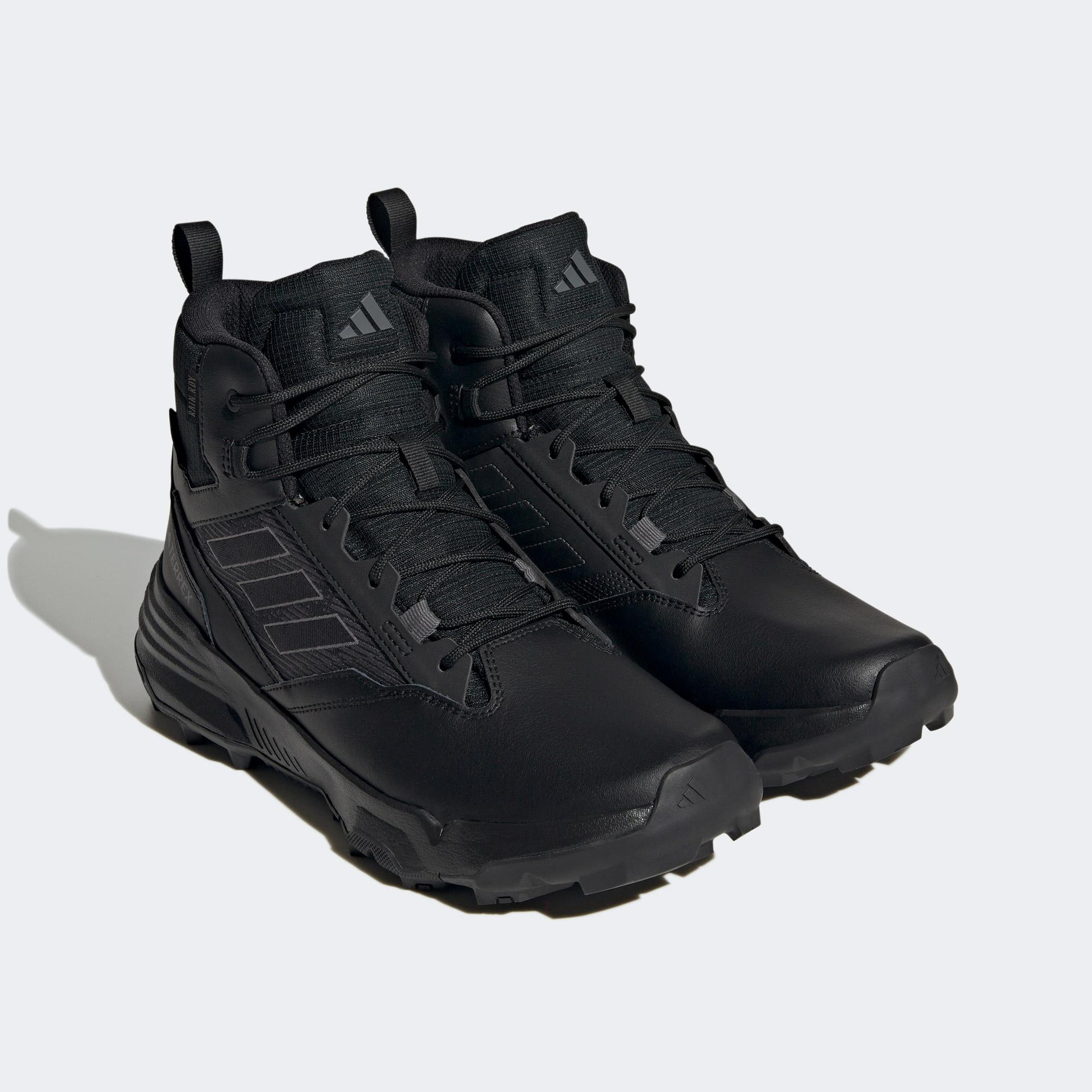 adidas Terrex Unity Lea Mid Ready Unisex Siyah Bot