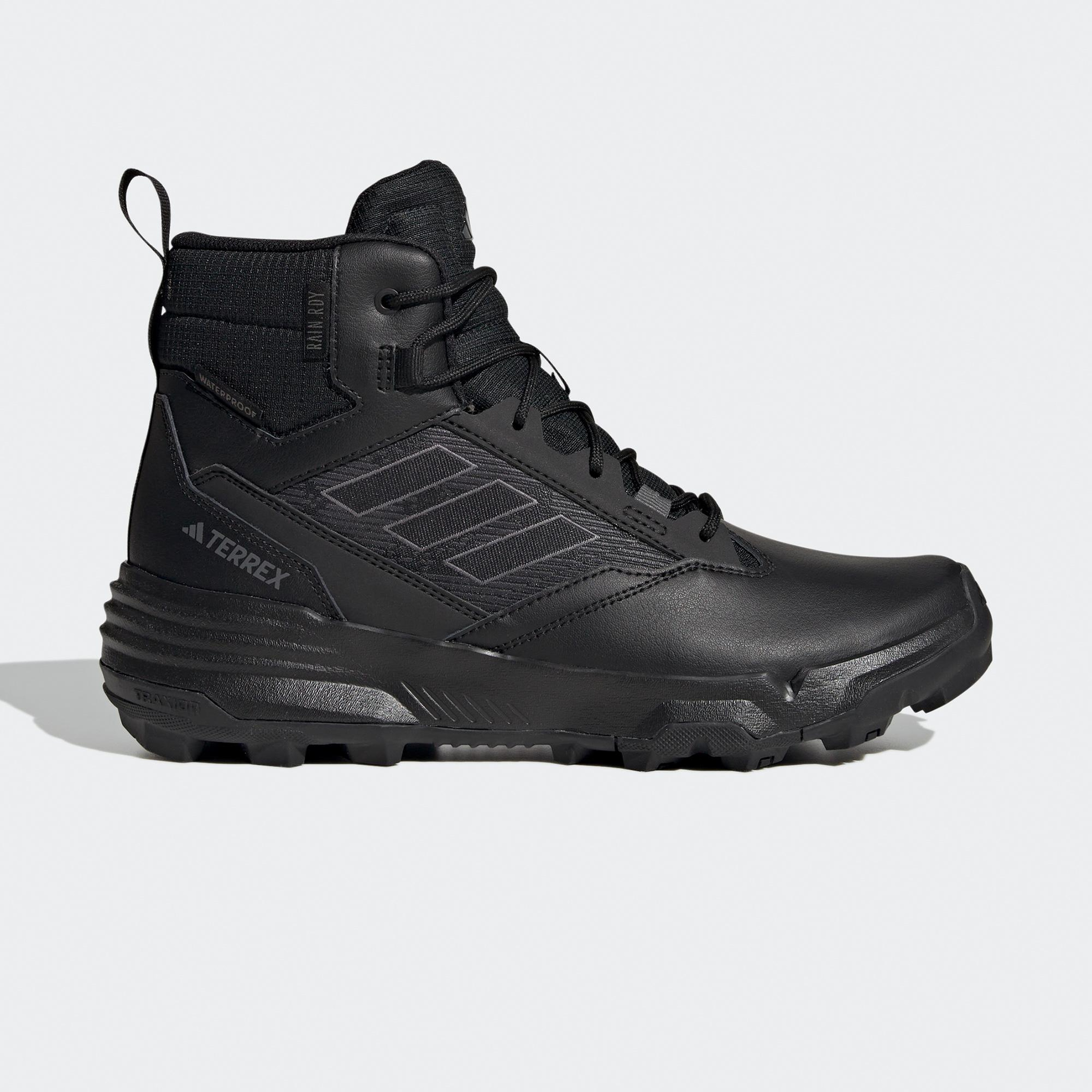 adidas Terrex Unity Lea Mid Ready Unisex Siyah Bot