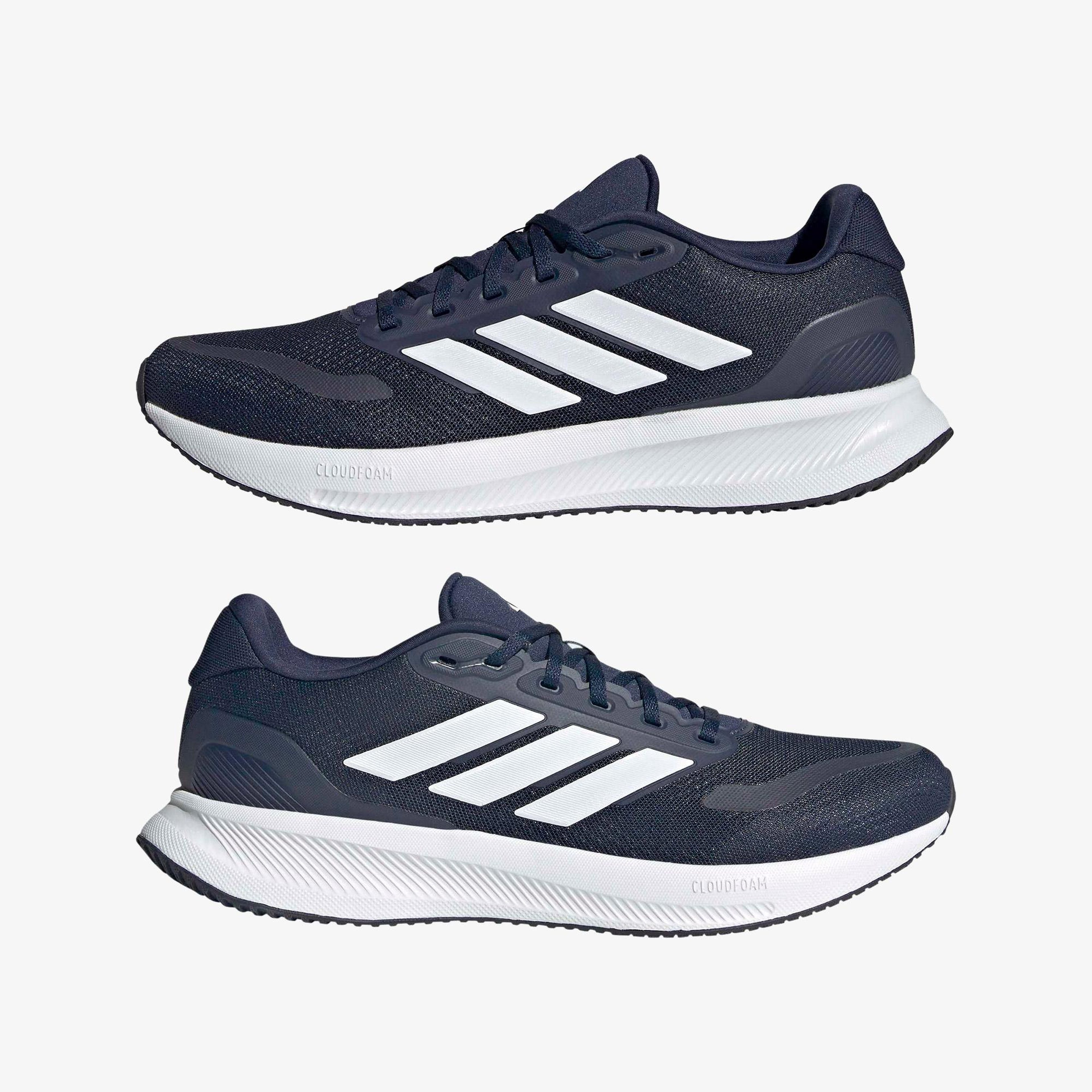 adidas Runfalcon 5 Erkek Lacivert Koşu Ayakkabısı