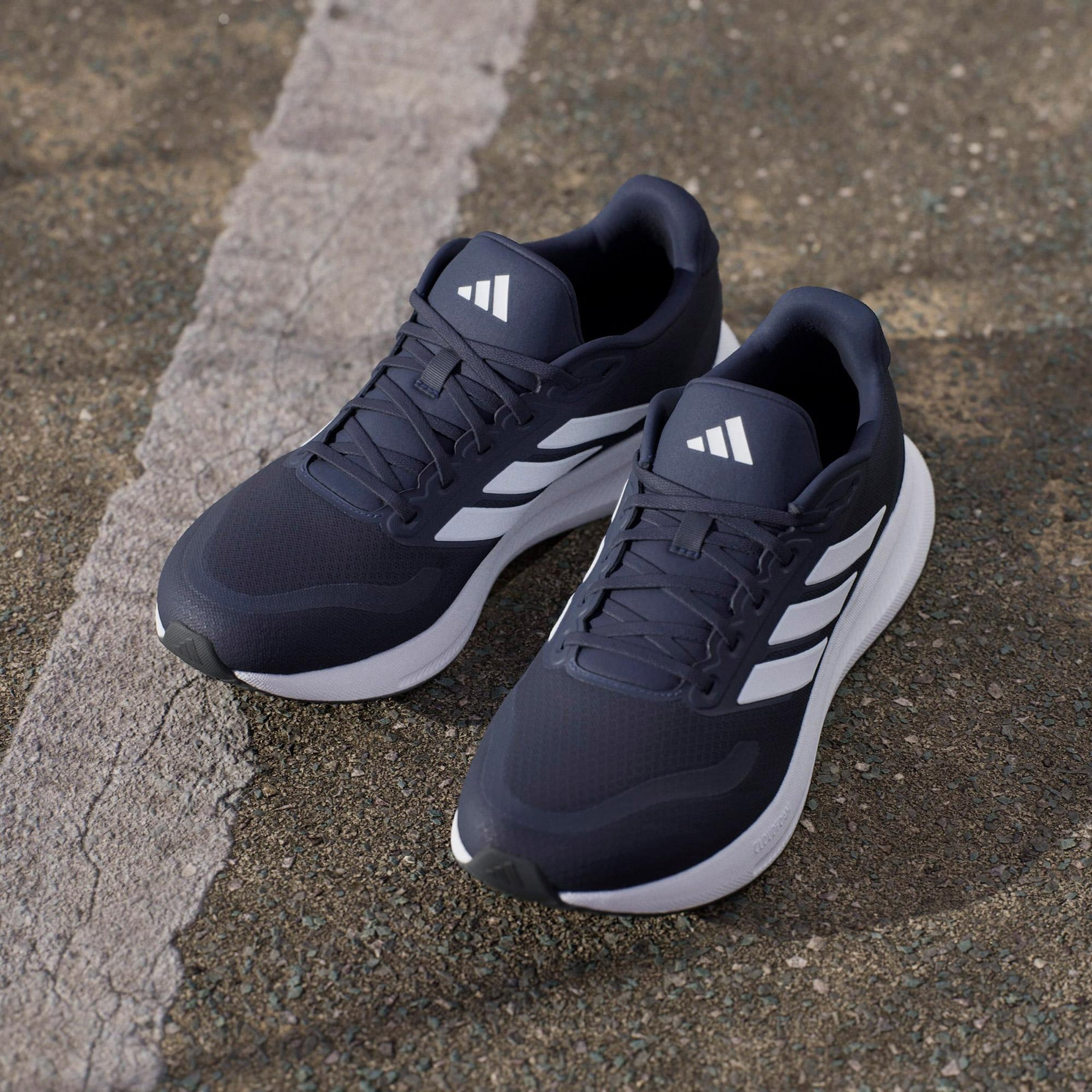 adidas Runfalcon 5 Erkek Lacivert Koşu Ayakkabısı