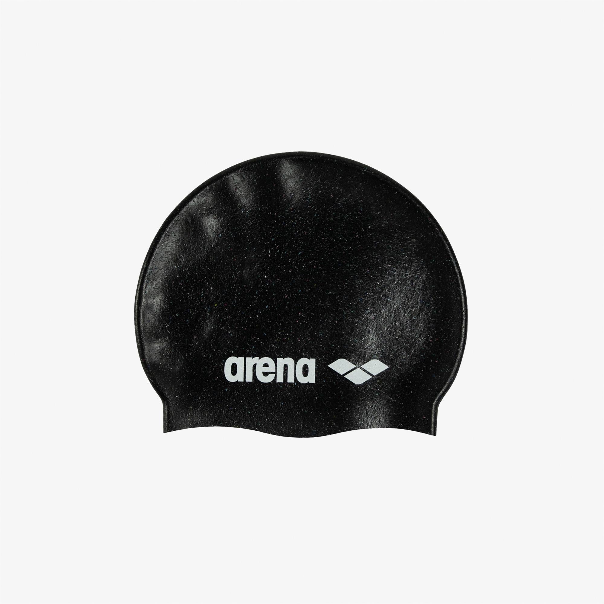 Arena Recycled Silikon Unisex Siyah Havuz Bonesi