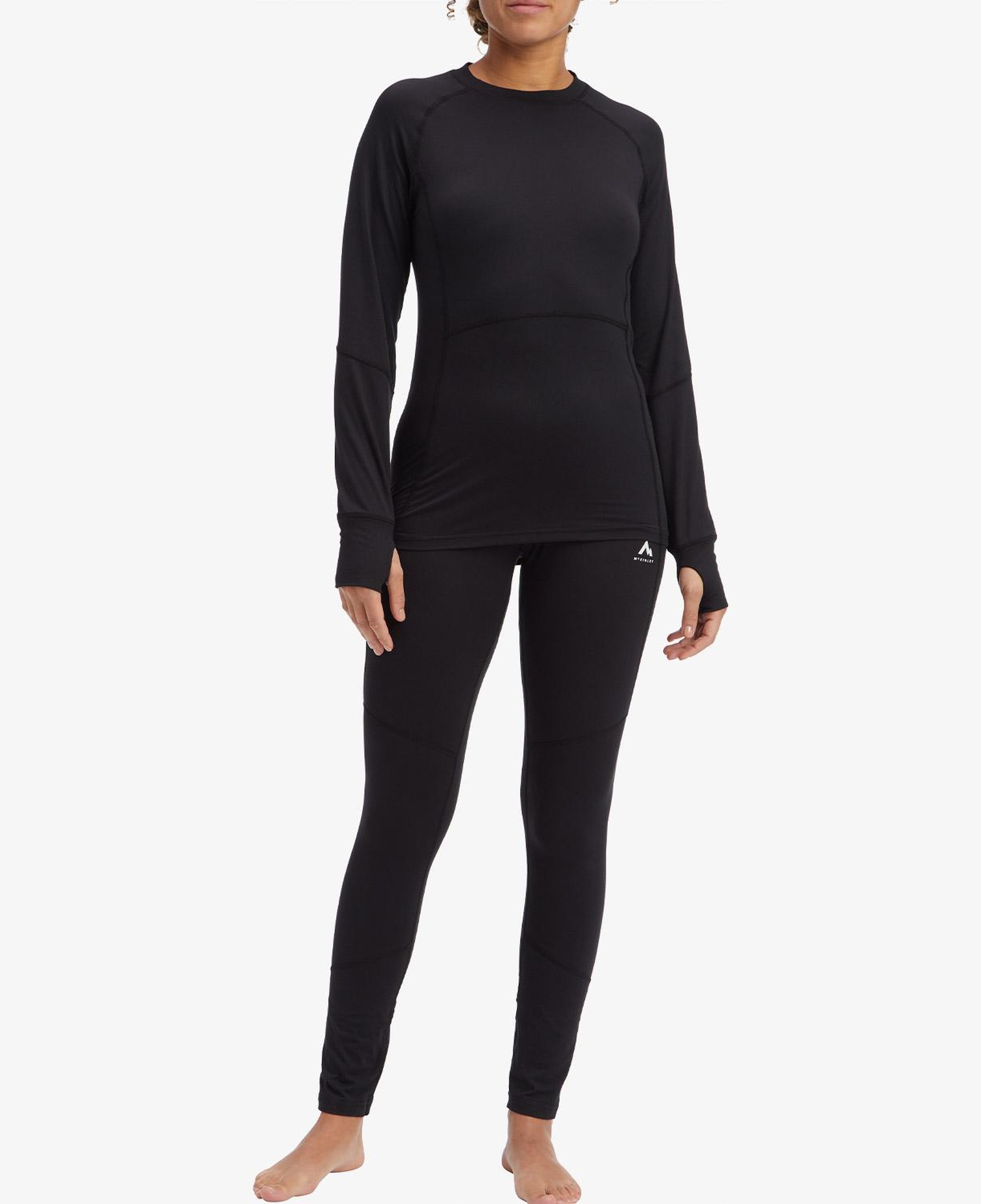McKinley Disa II Kadın Siyah Sweatshirt