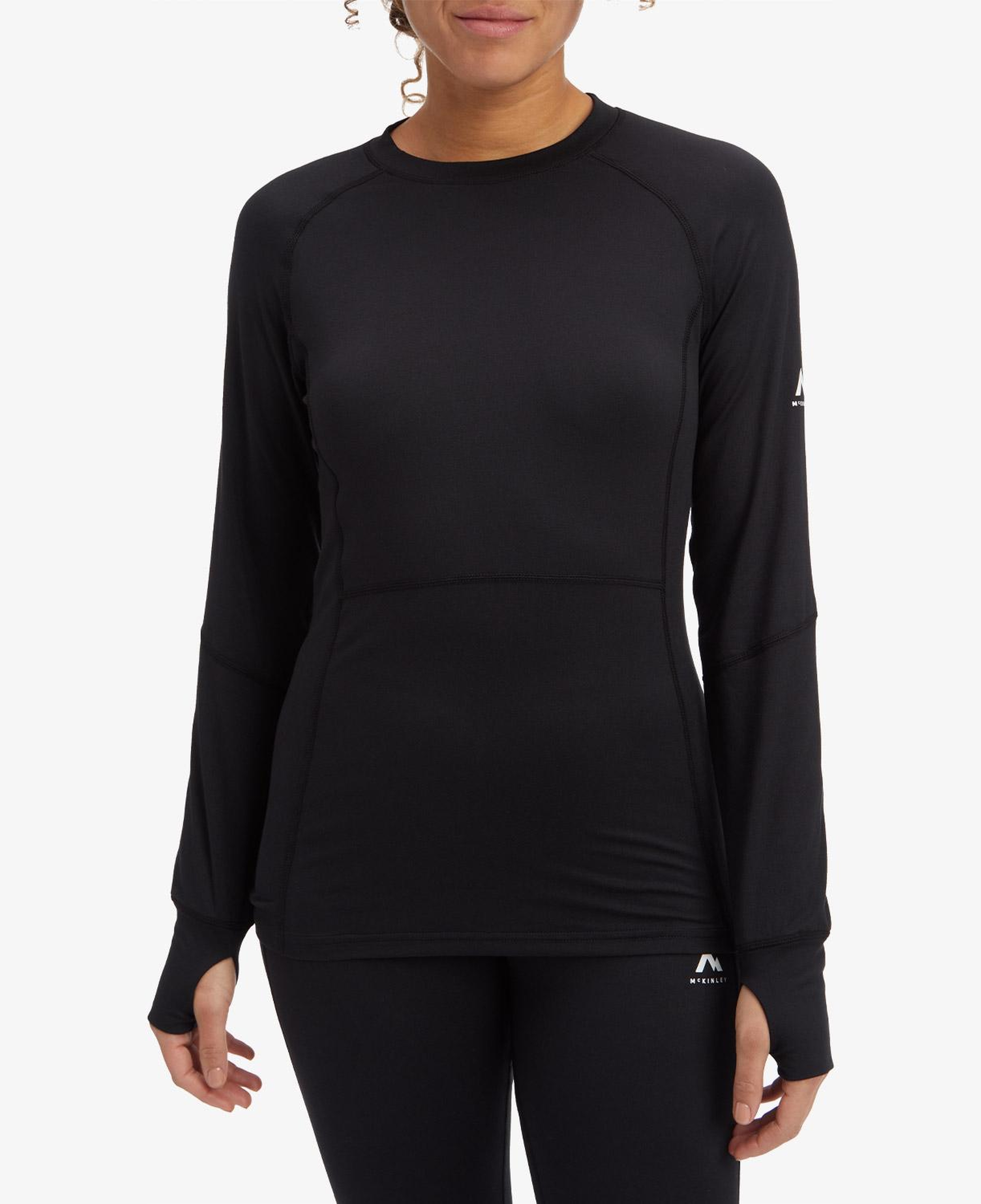 McKinley Disa II Kadın Siyah Sweatshirt
