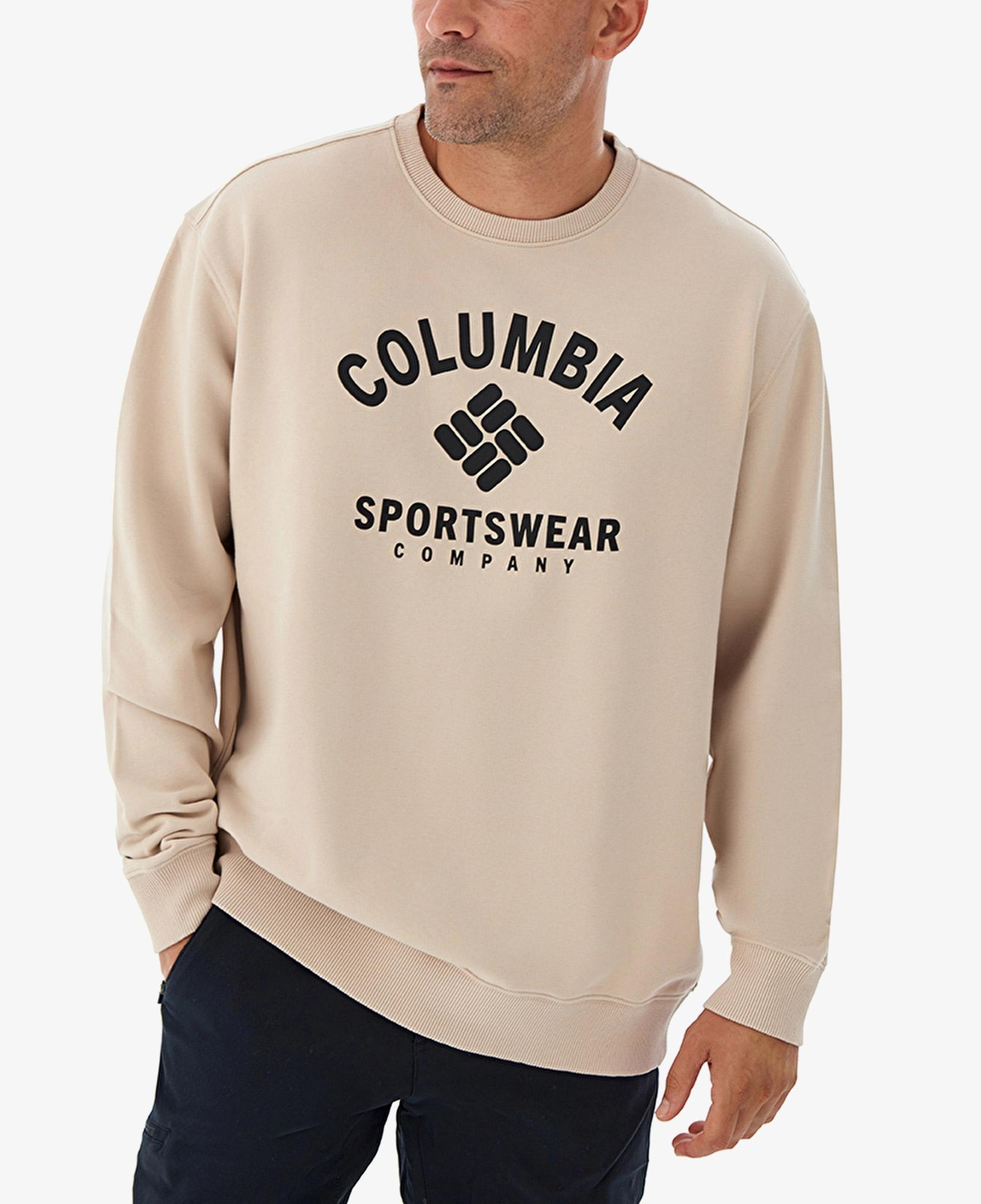 Columbia Framed Erkek Krem Günlük Sweatshirt