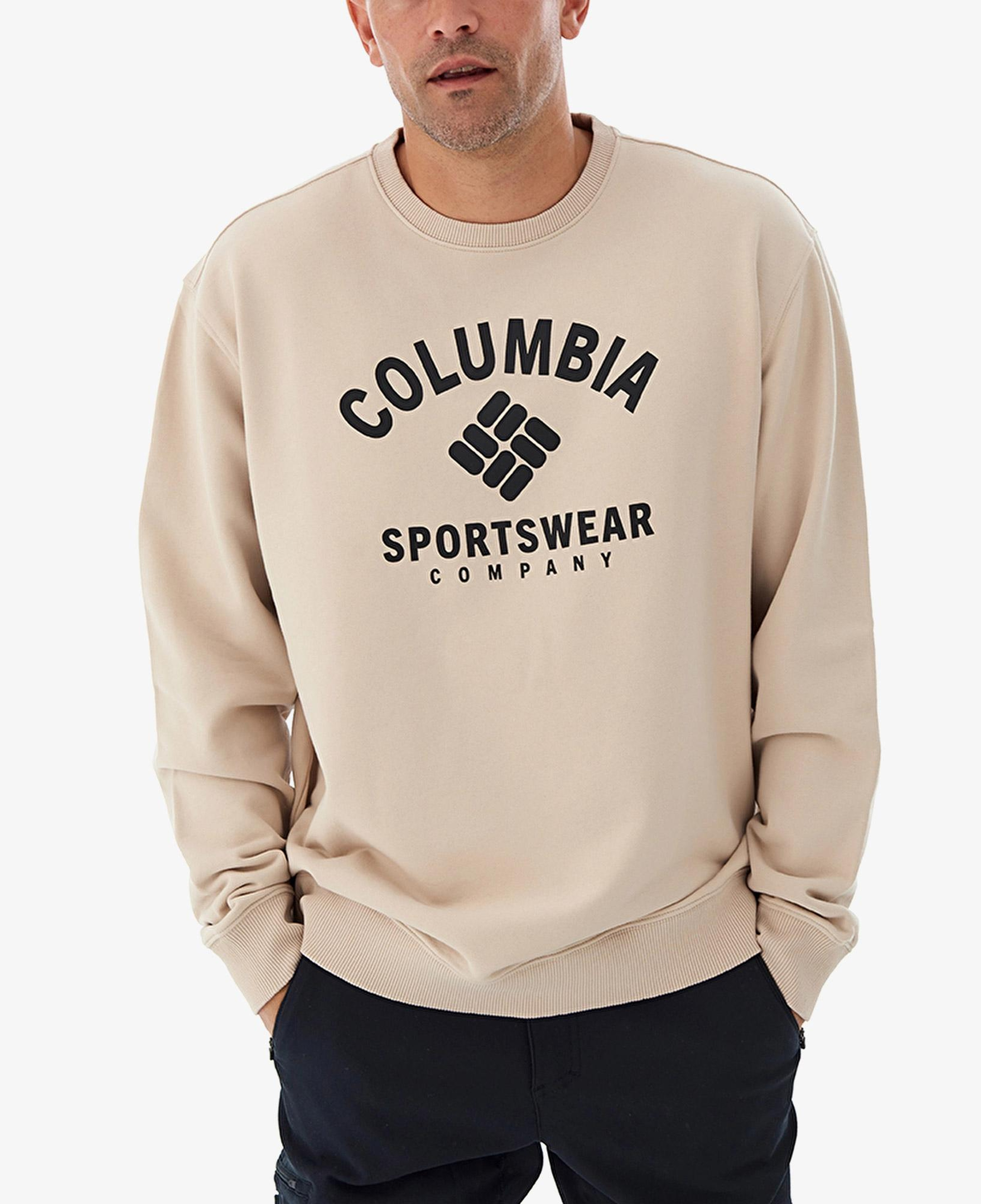 Columbia Framed Erkek Krem Günlük Sweatshirt