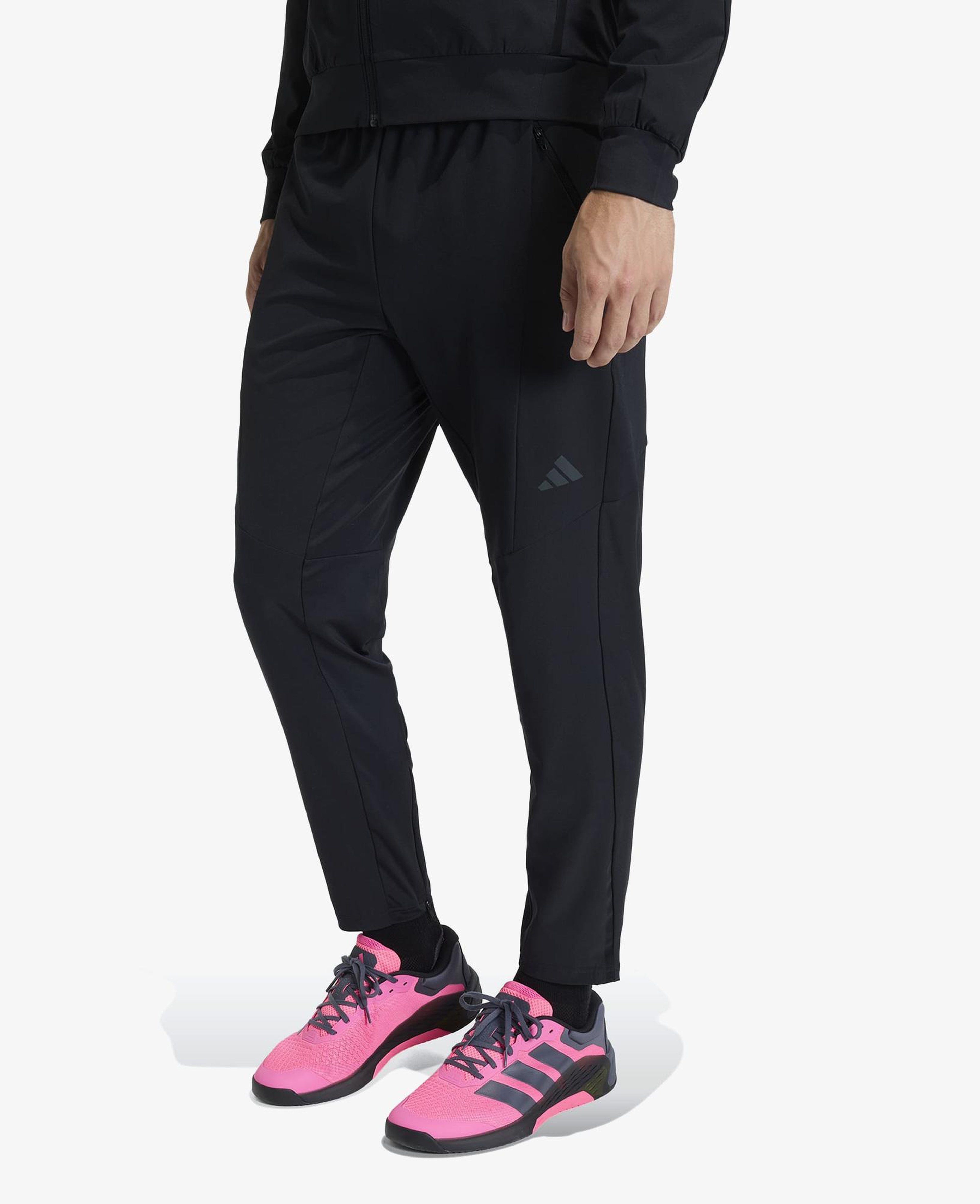 adidas D4T Workout Erkek Siyah Antrenman Eşofman Altı
