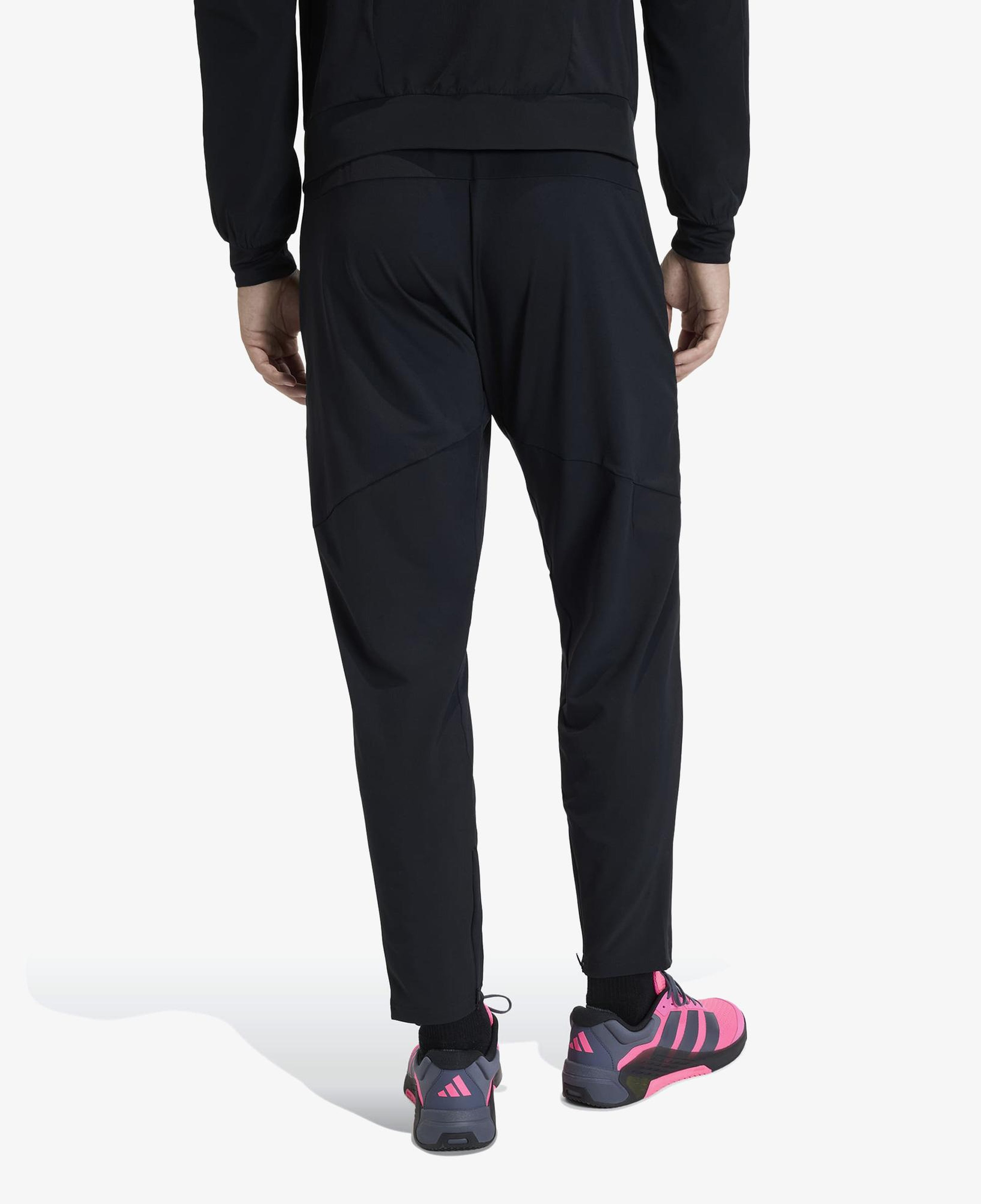 adidas D4T Workout Erkek Siyah Antrenman Eşofman Altı