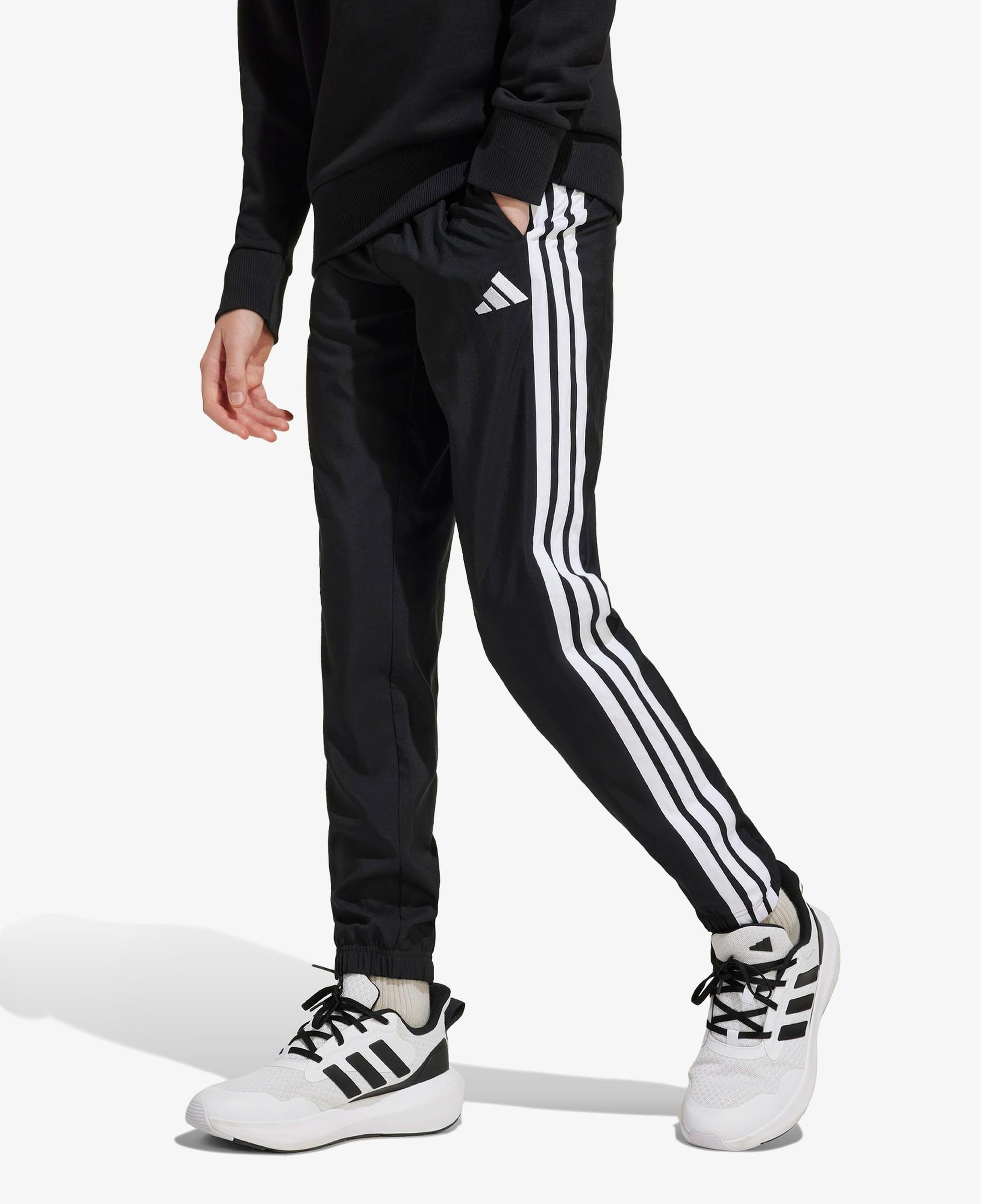 adidas Essentials Climacool Çocuk Siyah Eşofman Altı