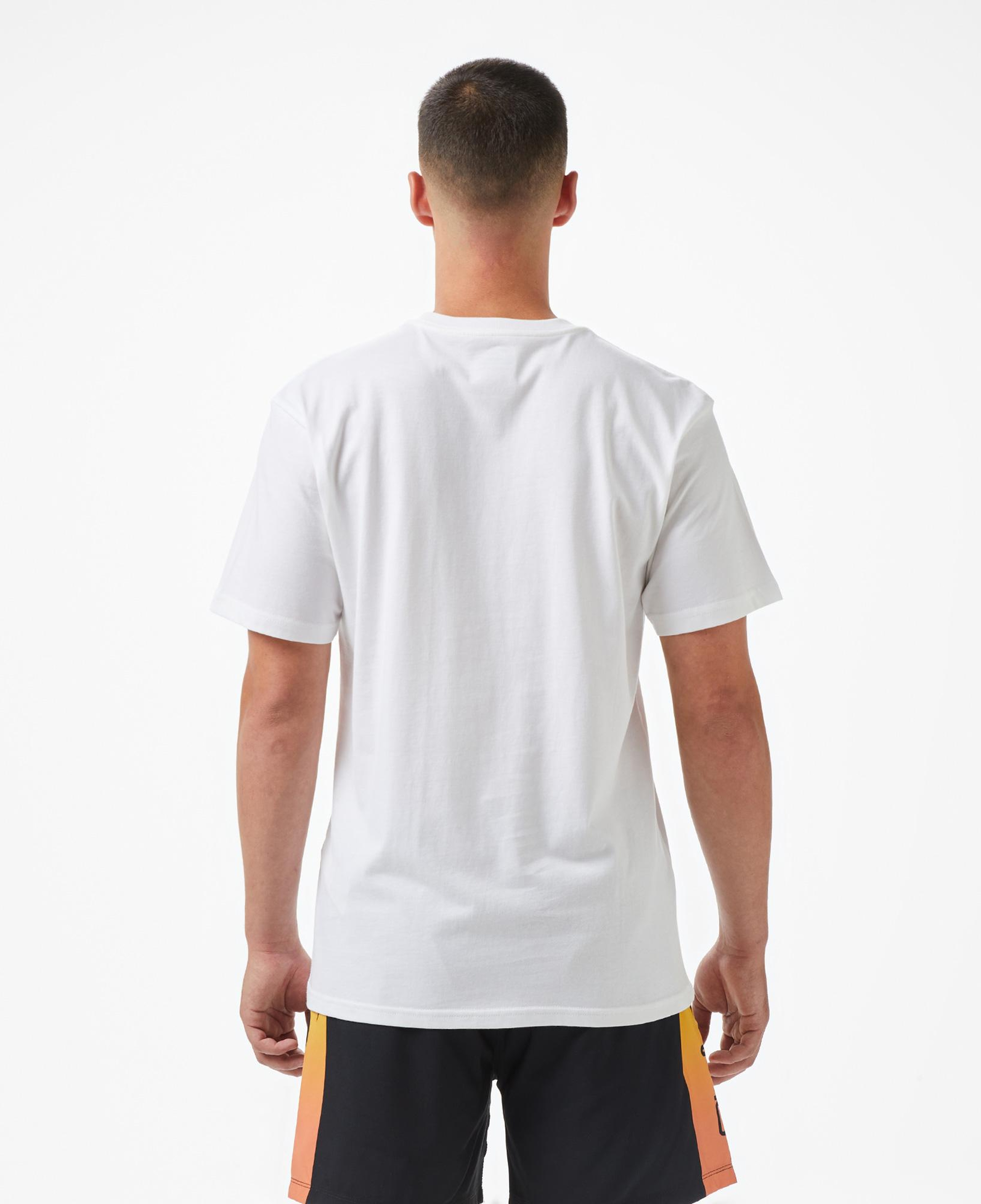 Quiksilver EV Mini Logo SS Erkek Beyaz T-Shirt