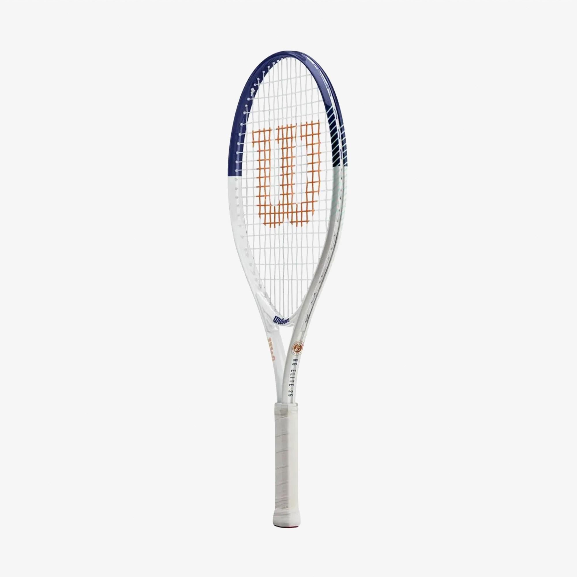 Wilson Roland Garros Elite Kit Çocuk Lacivert Beyaz Tenis Raketi