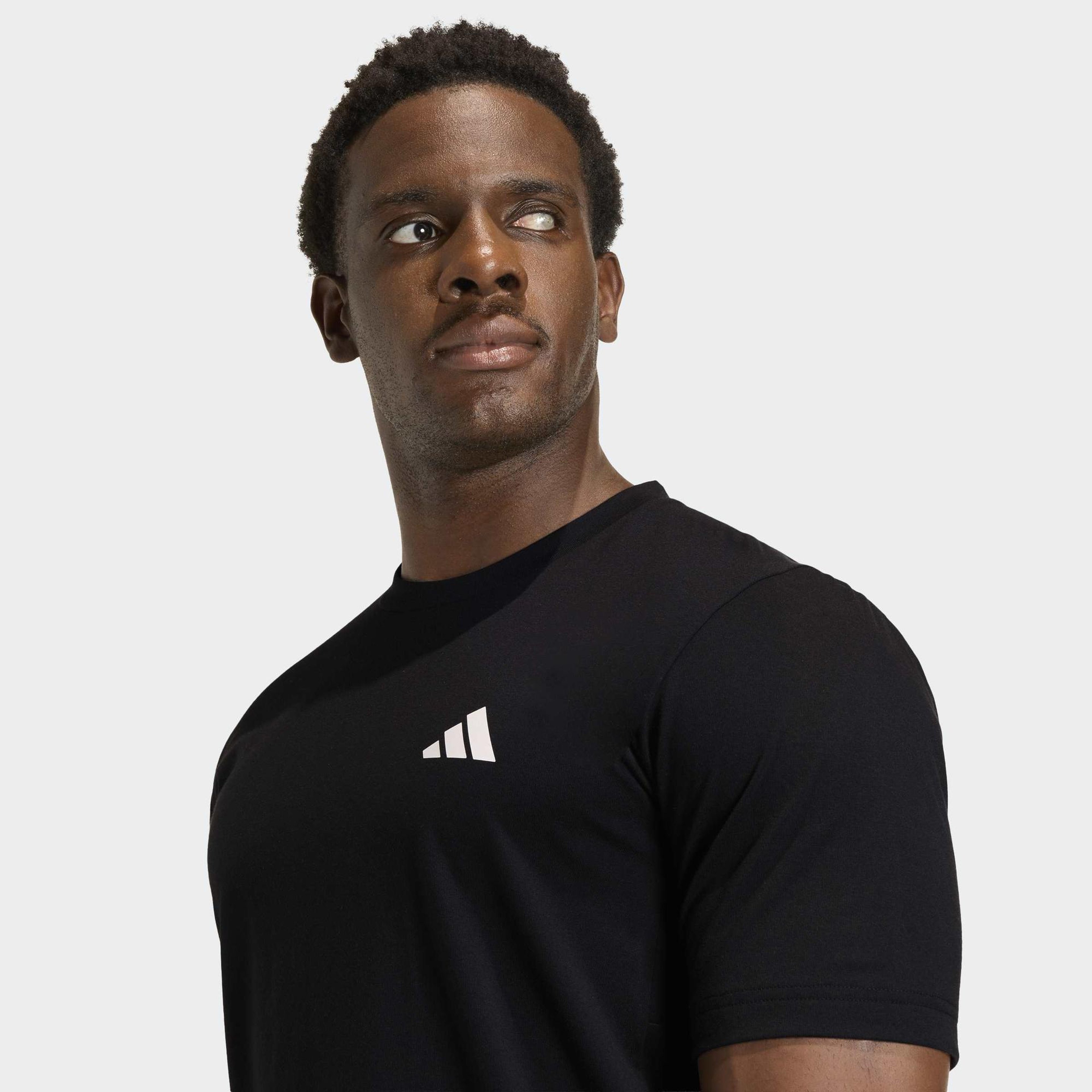adidas Workout Essentials Feelready Erkek Siyah Antrenman T-Shirt