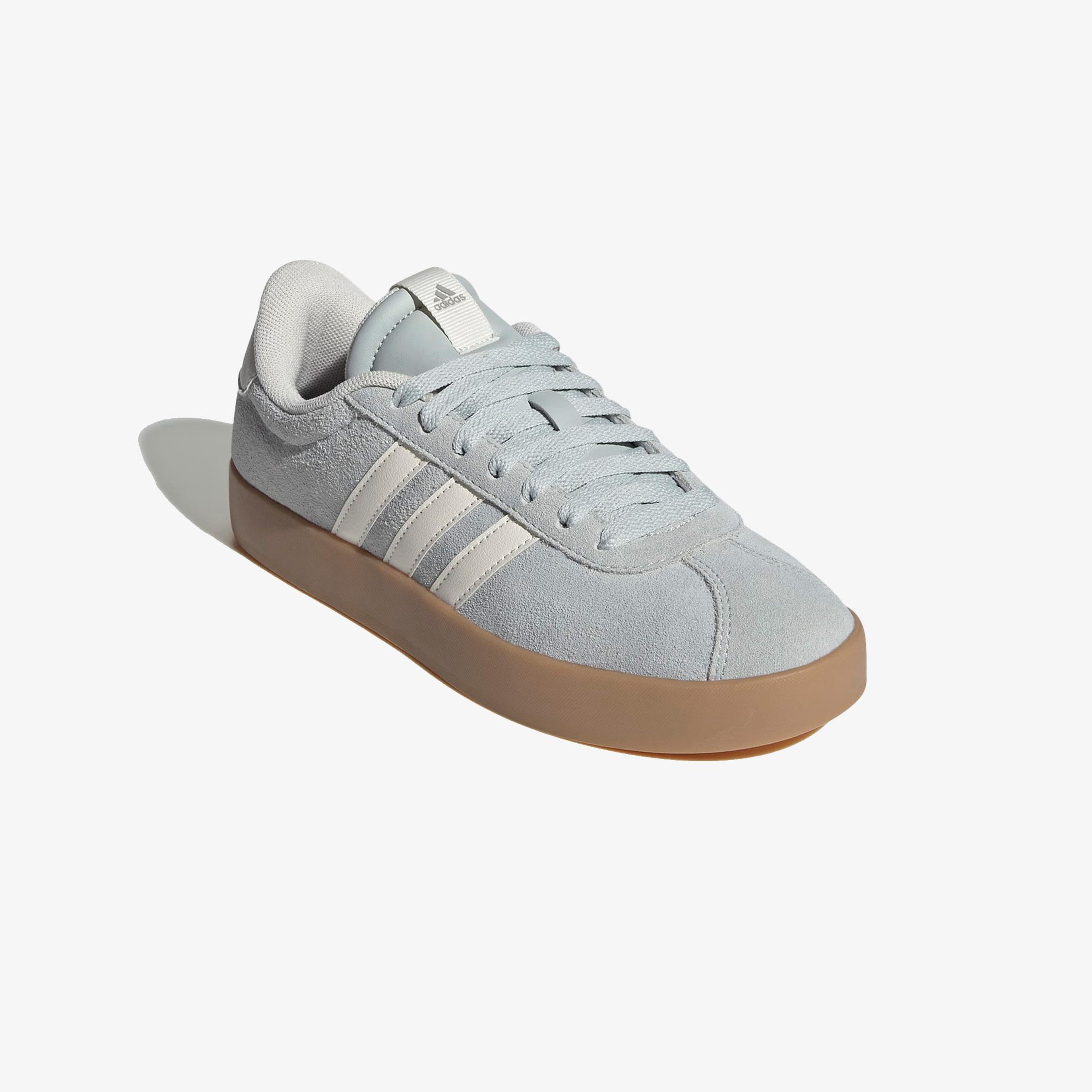 adidas Vl Court 3.0 Kadın Gri Spor Ayakkabı