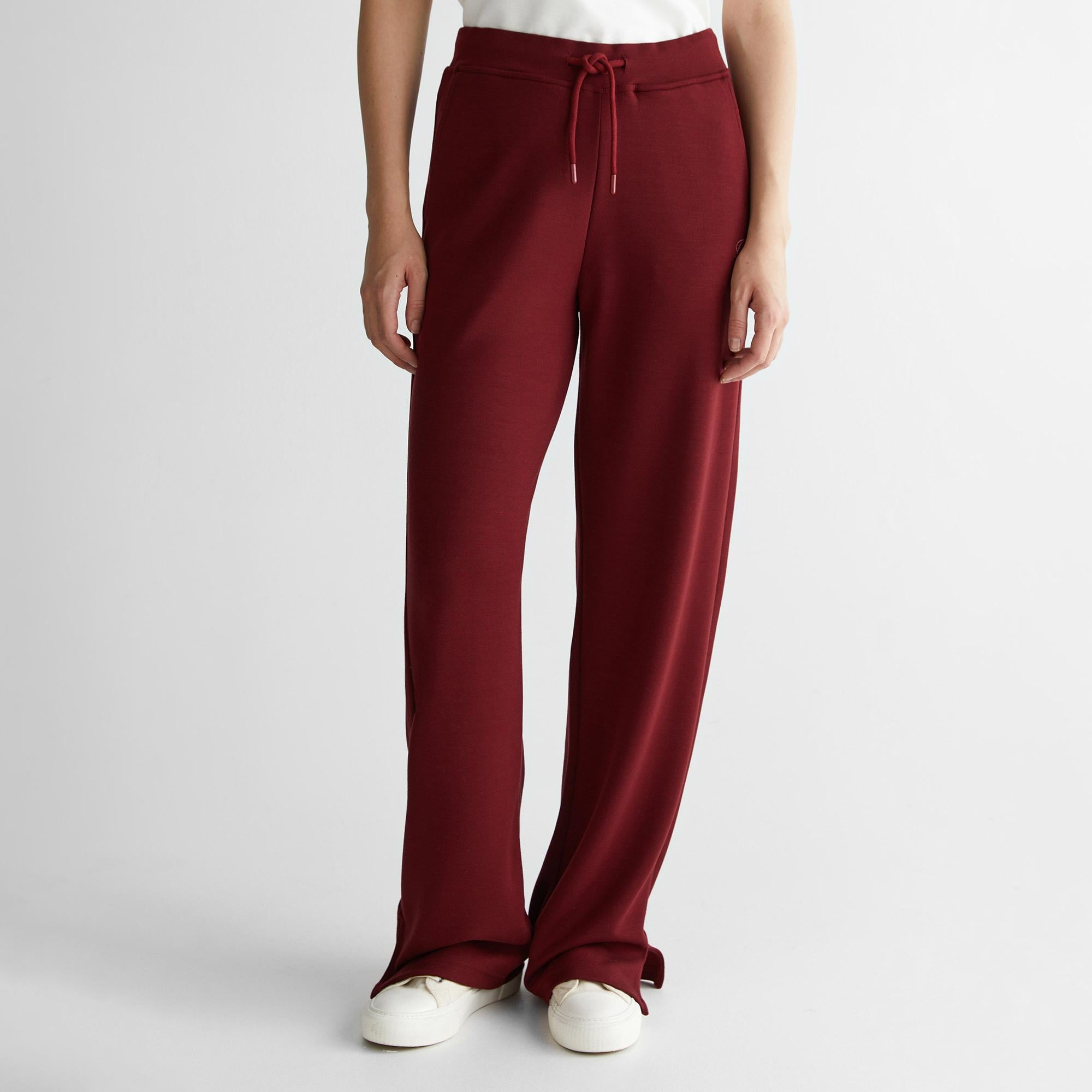 GANT Kadın Bordo Regular Fit Eşofman Altı