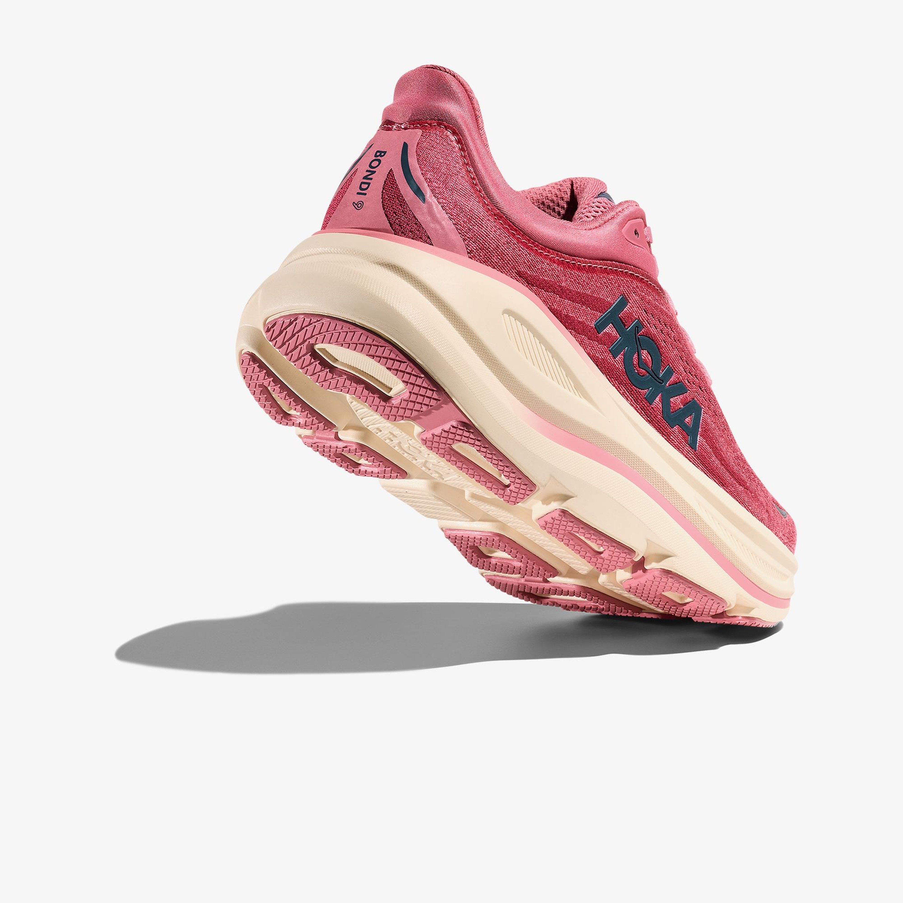 Hoka Bondi 9 Kadın Kırmızı Koşu Ayakkabısı