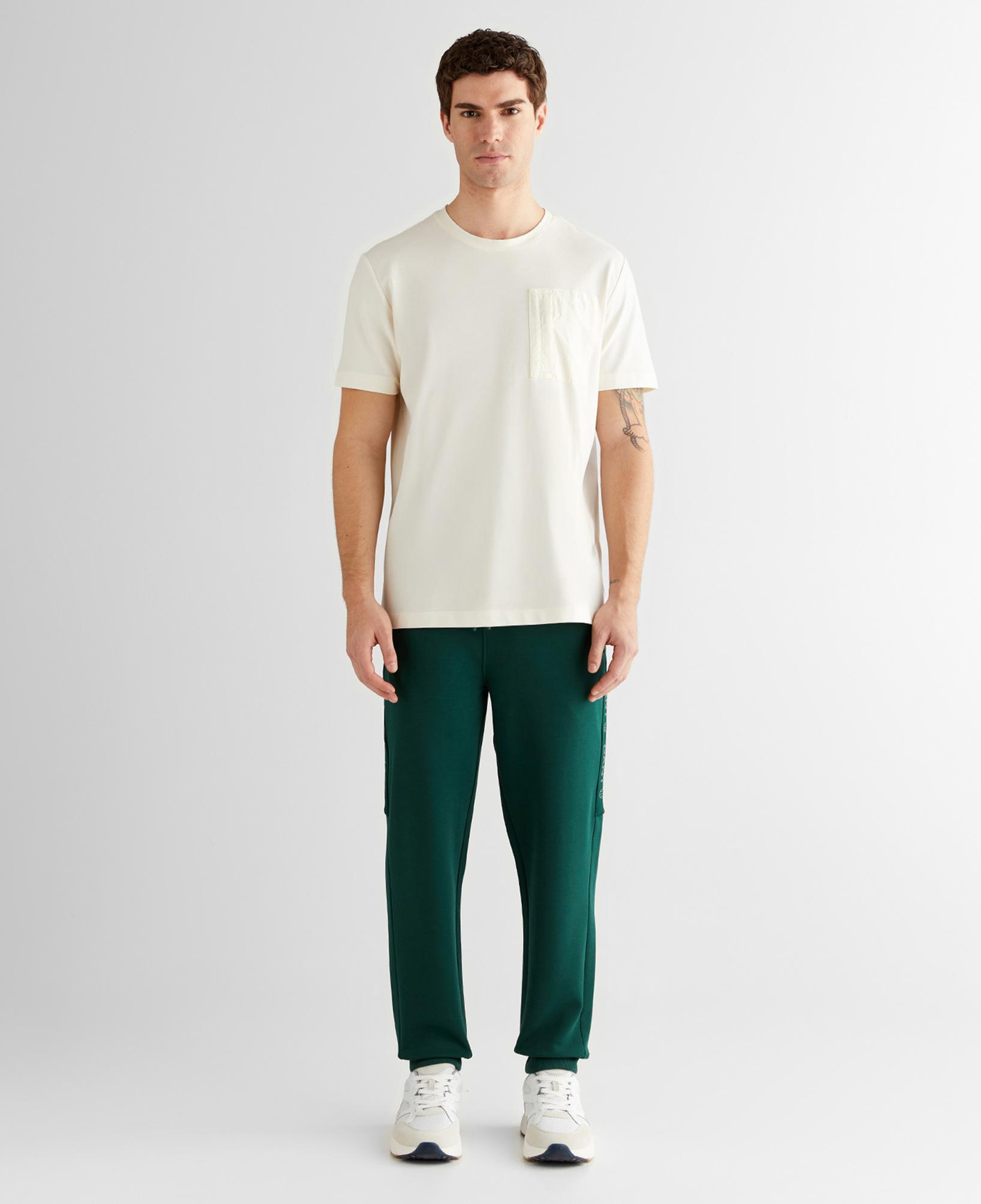 GANT Erkek Krem Regular Fit Bisiklet Yaka T-Shirt