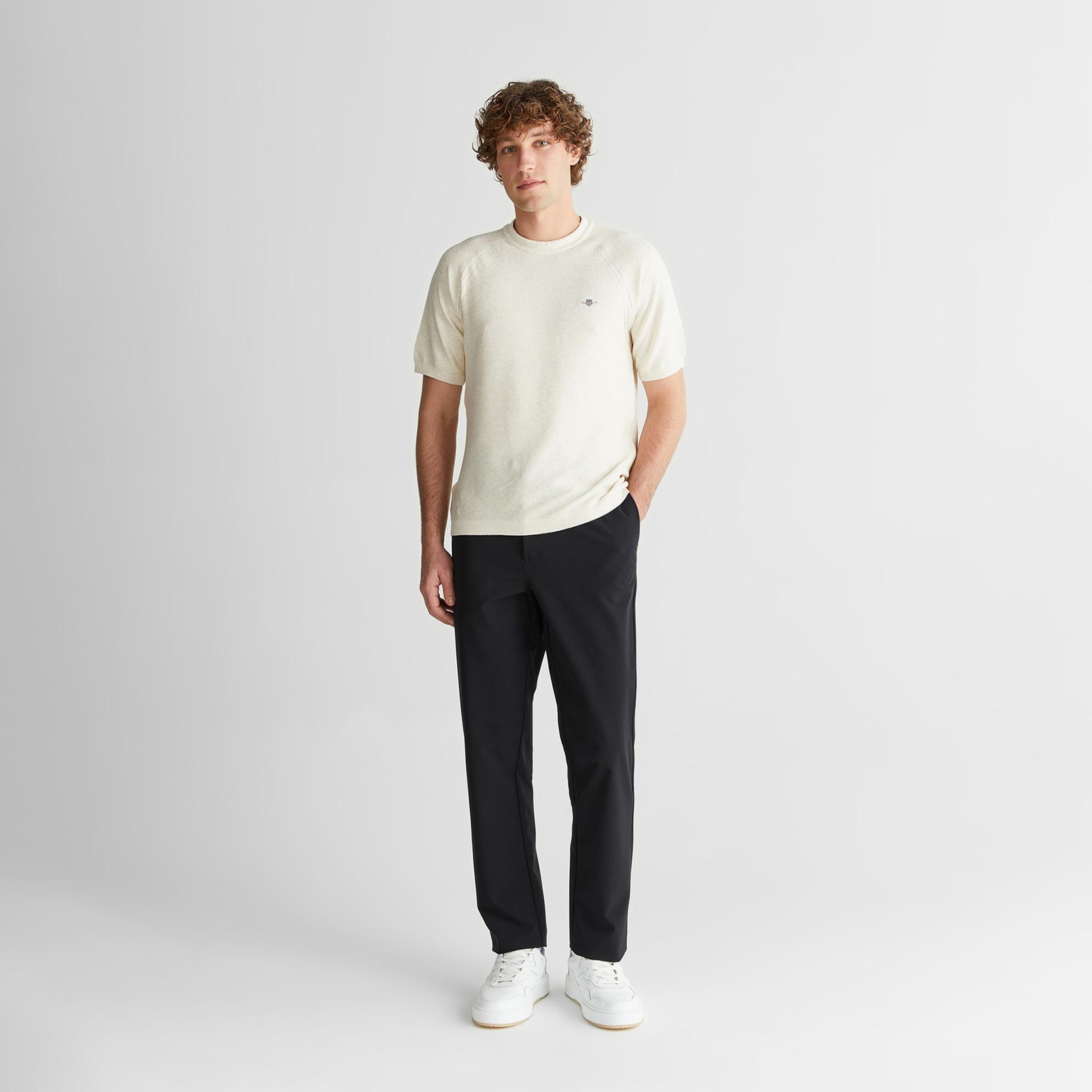 GANT Erkek Siyah Pantolon